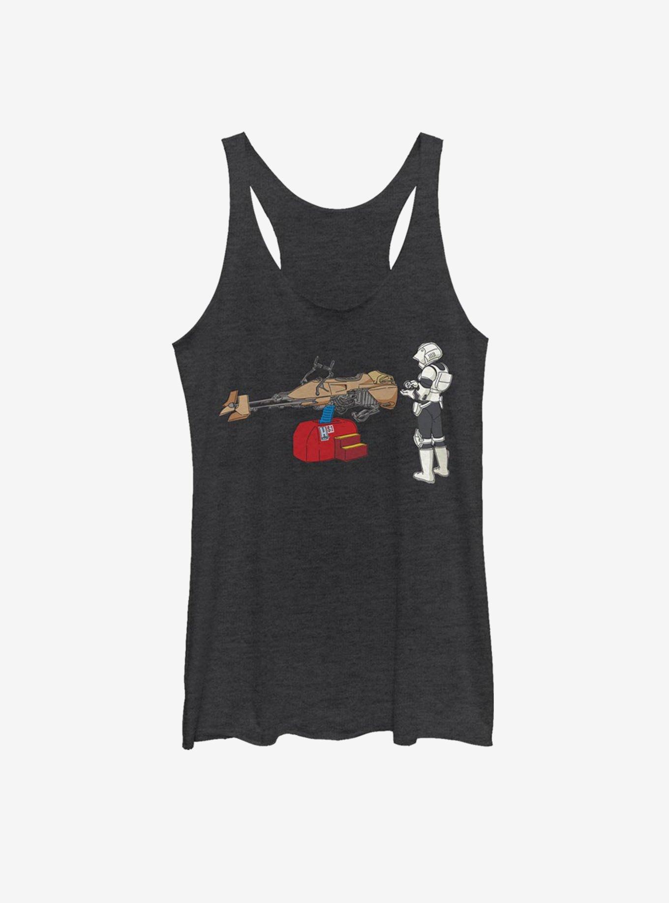 Star Wars Trooper Ride Womens Tank Top, , hi-res