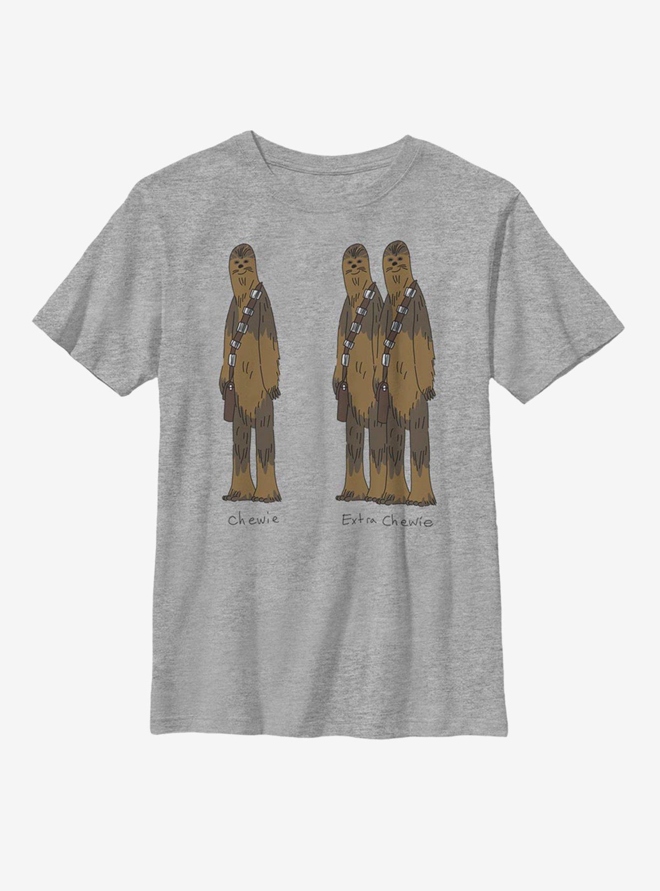 Star Wars Extra Chewie Youth T-Shirt, ATH HTR, hi-res view 1