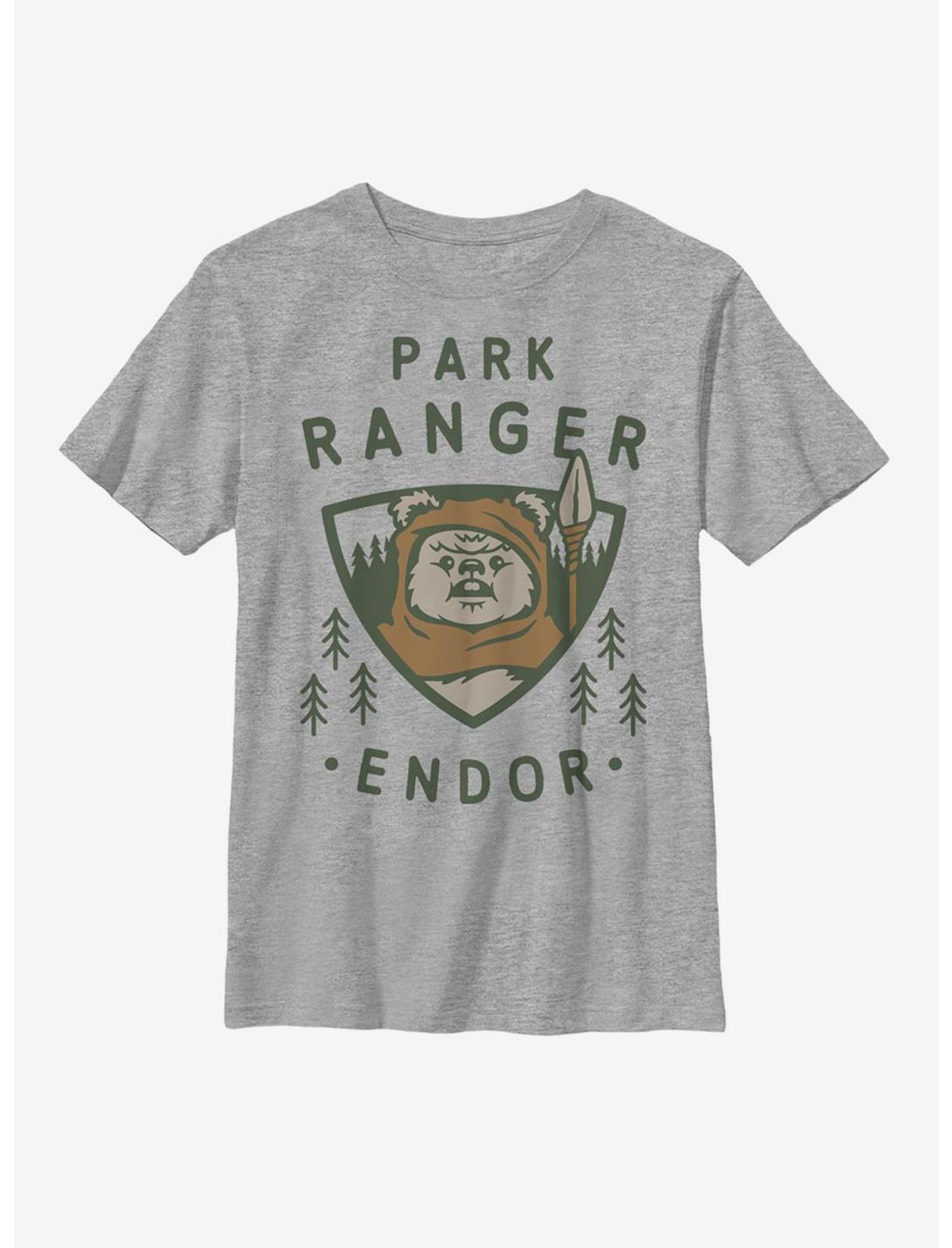 Star Wars Park Ranger Endor Youth T-Shirt, ATH HTR, hi-res