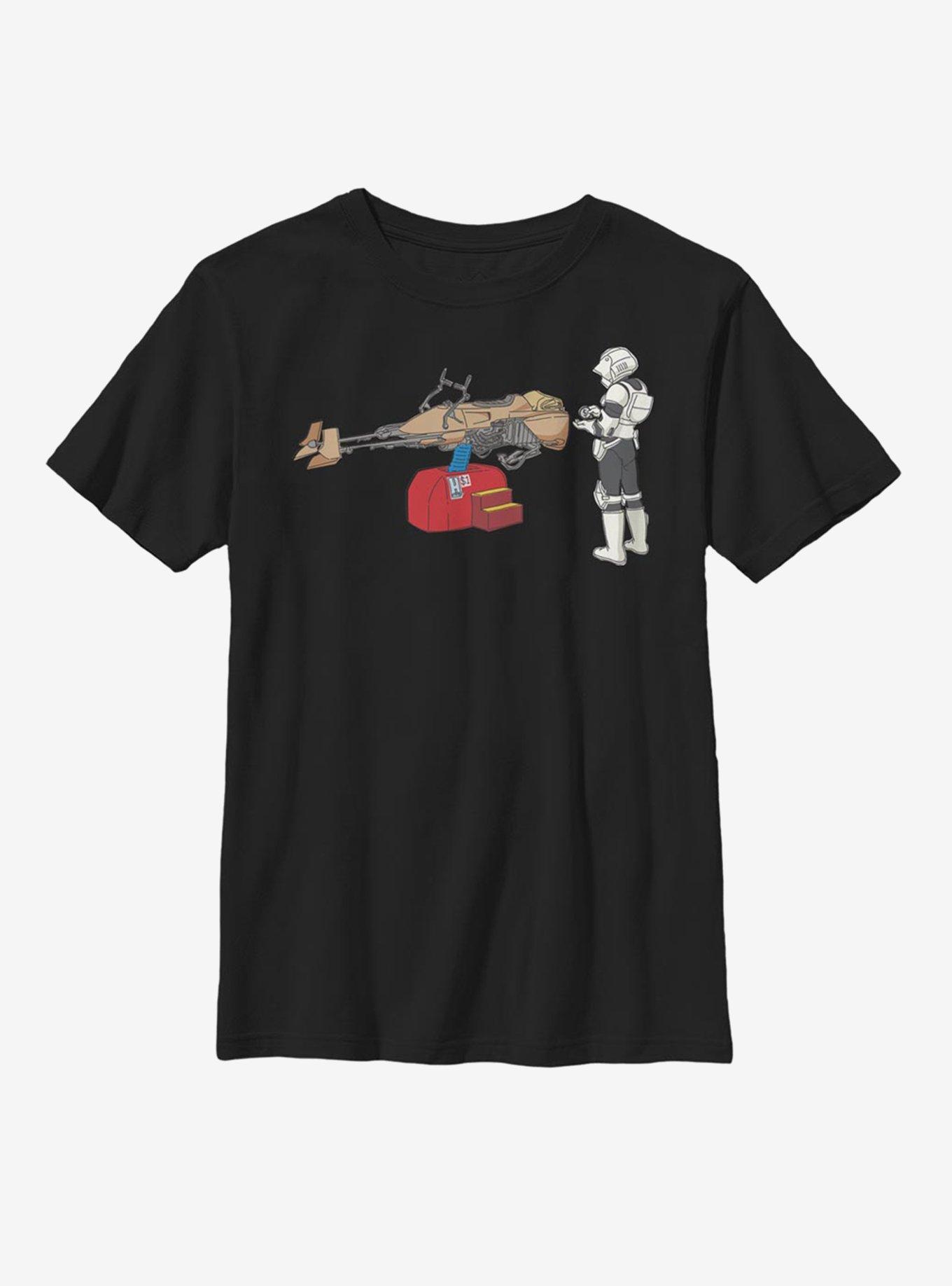 Star Wars Trooper Ride Youth T-Shirt, , hi-res