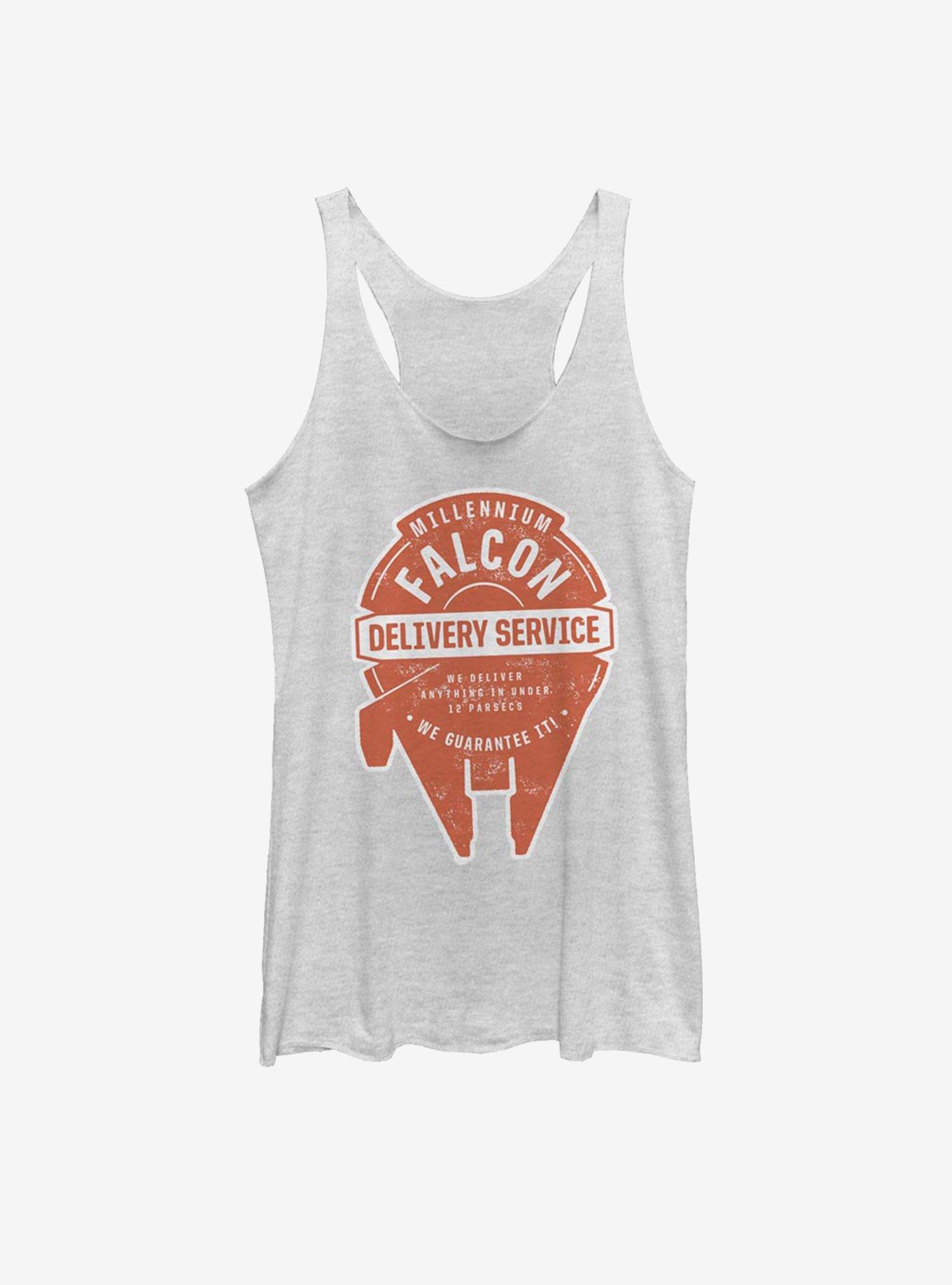 Star Wars Falcon Delivery Womens Tank Top, , hi-res