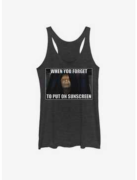Star Wars Forget To Put On Sunscreen Womens Tank Top, , hi-res