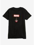 Marvel Black Widow Hanging Women's T-Shirt - BoxLunch Exclusive, RED, hi-res
