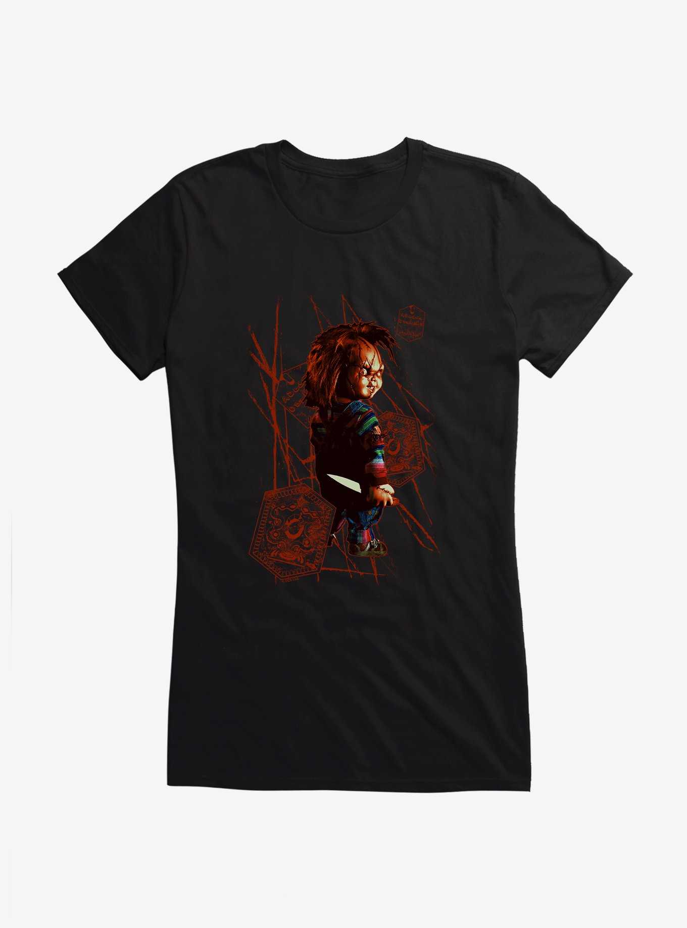 Chucky Deadly Doll Slashes Girls T-Shirt, , hi-res