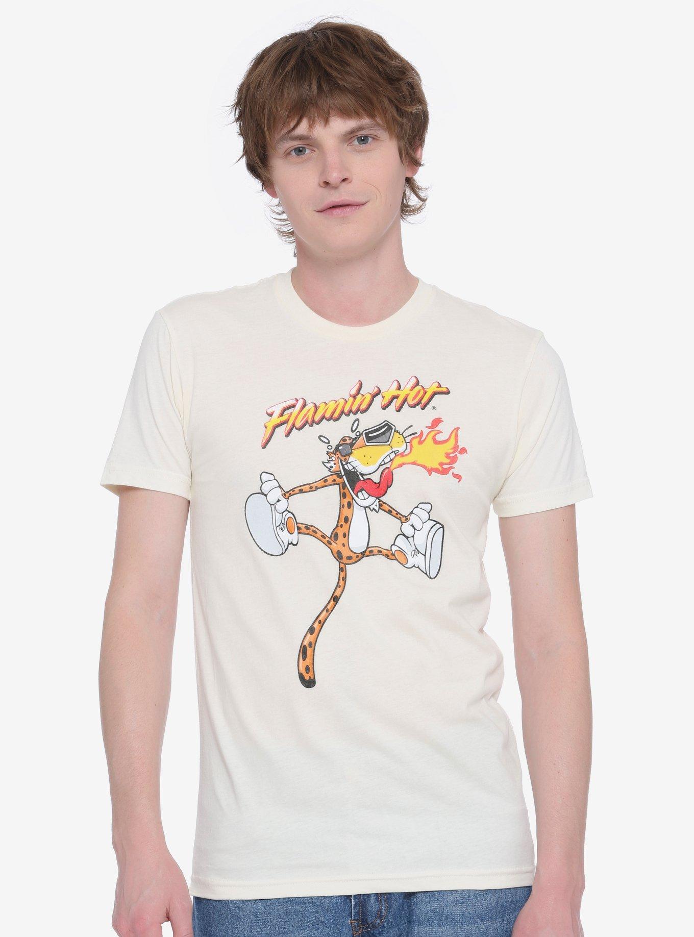 Flamin' Hot Cheetos Chester Cheetah T-Shirt - BoxLunch Exclusive, TAN/BEIGE, hi-res