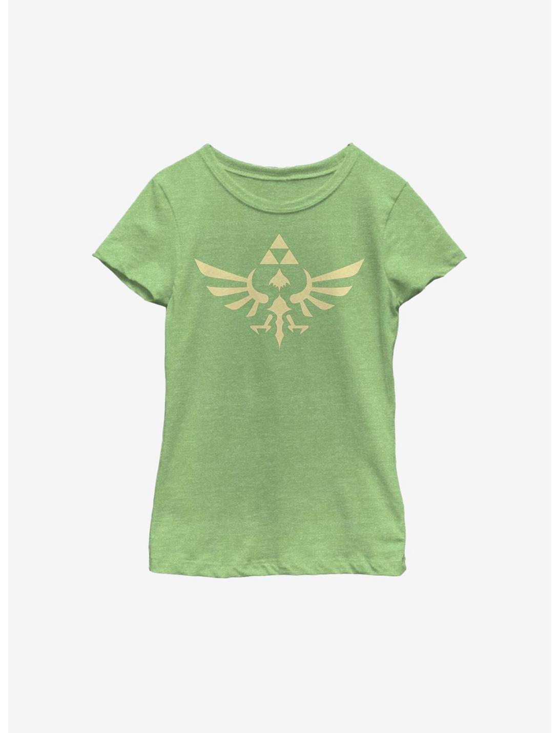 Nintendo The Legend Of Zelda Triumphant Triforce Youth T-Shirt, , hi-res