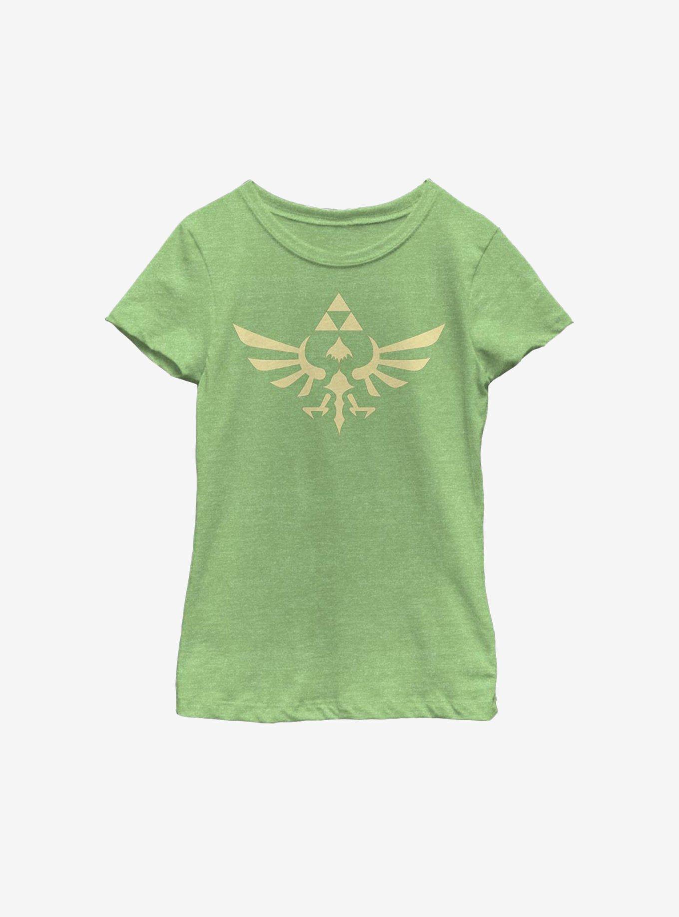 Nintendo The Legend Of Zelda Triumphant Triforce Youth T-Shirt, , hi-res