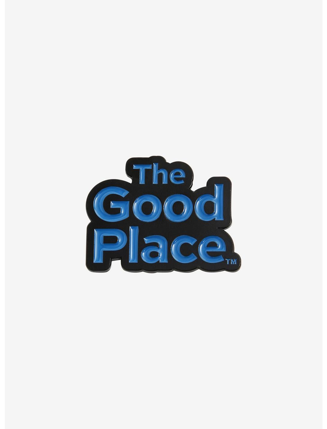 The Good Place Logo Enamel Pin - BoxLunch Exclusive, , hi-res