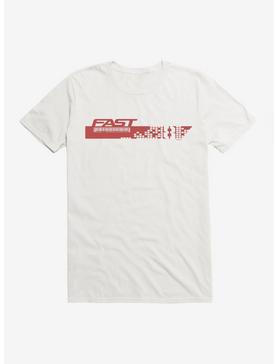 The Fate Of The Furious Fast 8 Scenery Logo T-Shirt, WHITE, hi-res