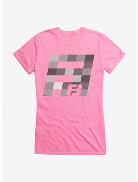 The Fate Of The Furious Pixelated F8 Logo Girls T-Shirt, , hi-res