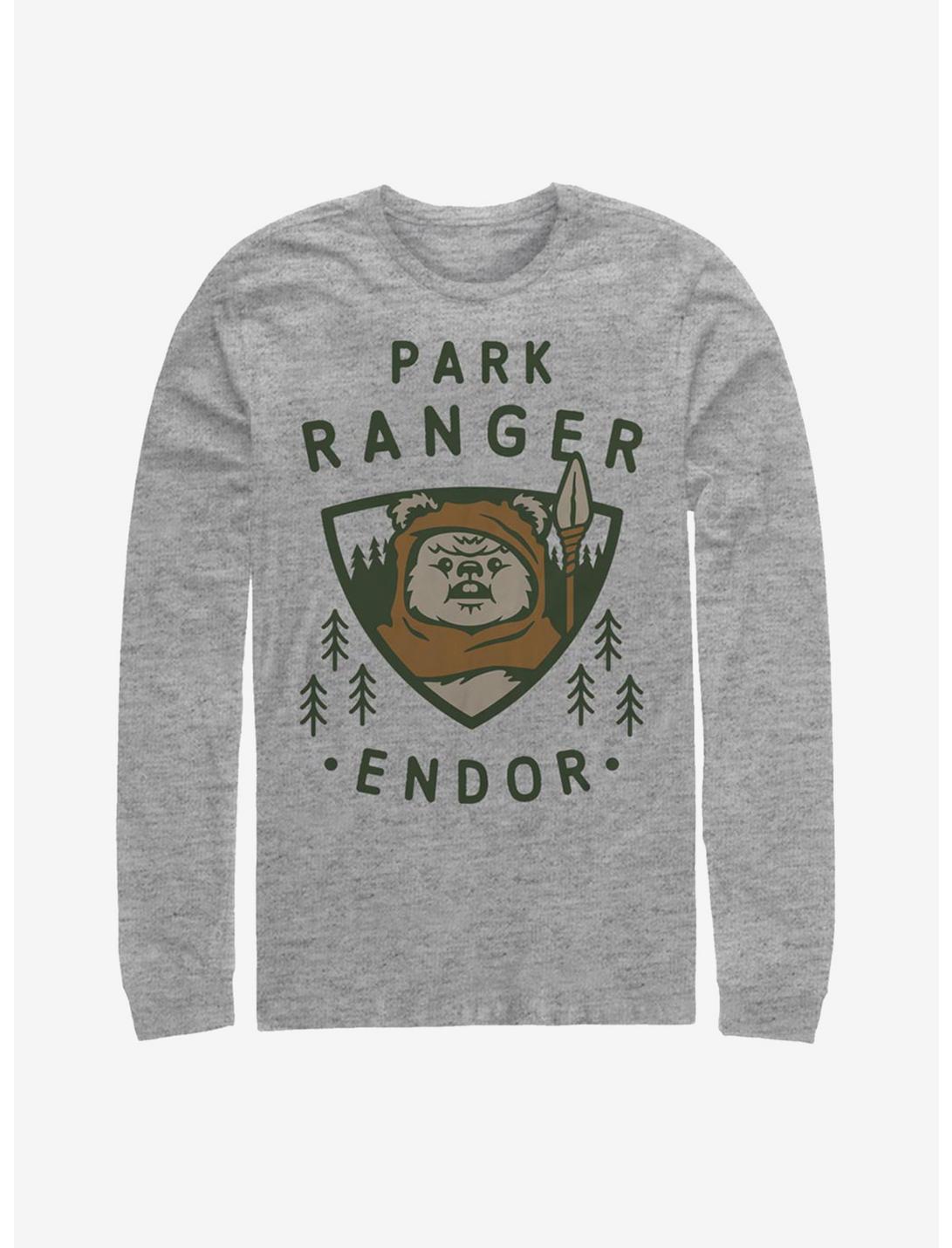 Star Wars Park Ranger Endor Long-Sleeve T-Shirt, ATH HTR, hi-res