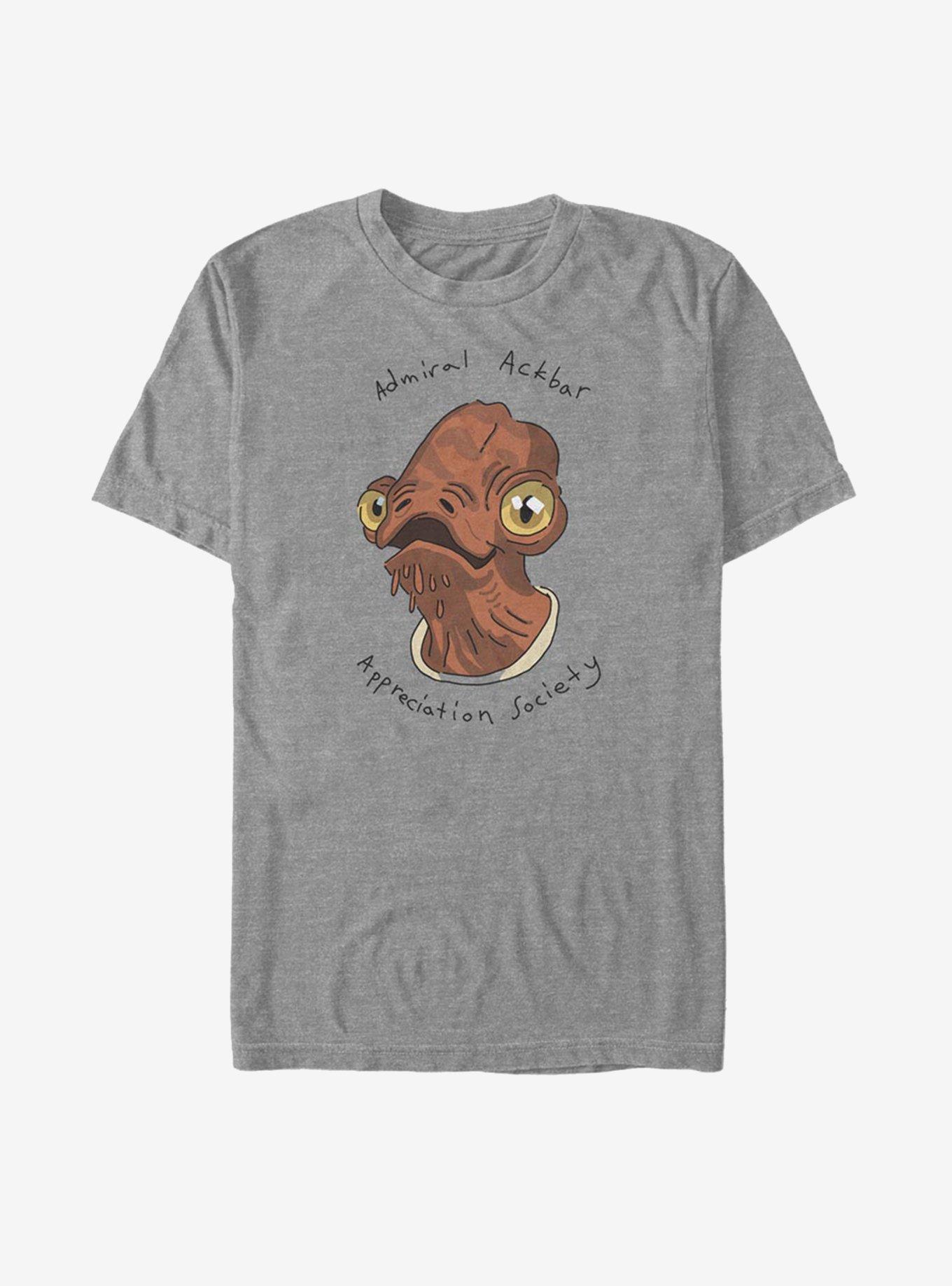 Star Wars Admiral Ackbar Appreciation Society T-Shirt, , hi-res