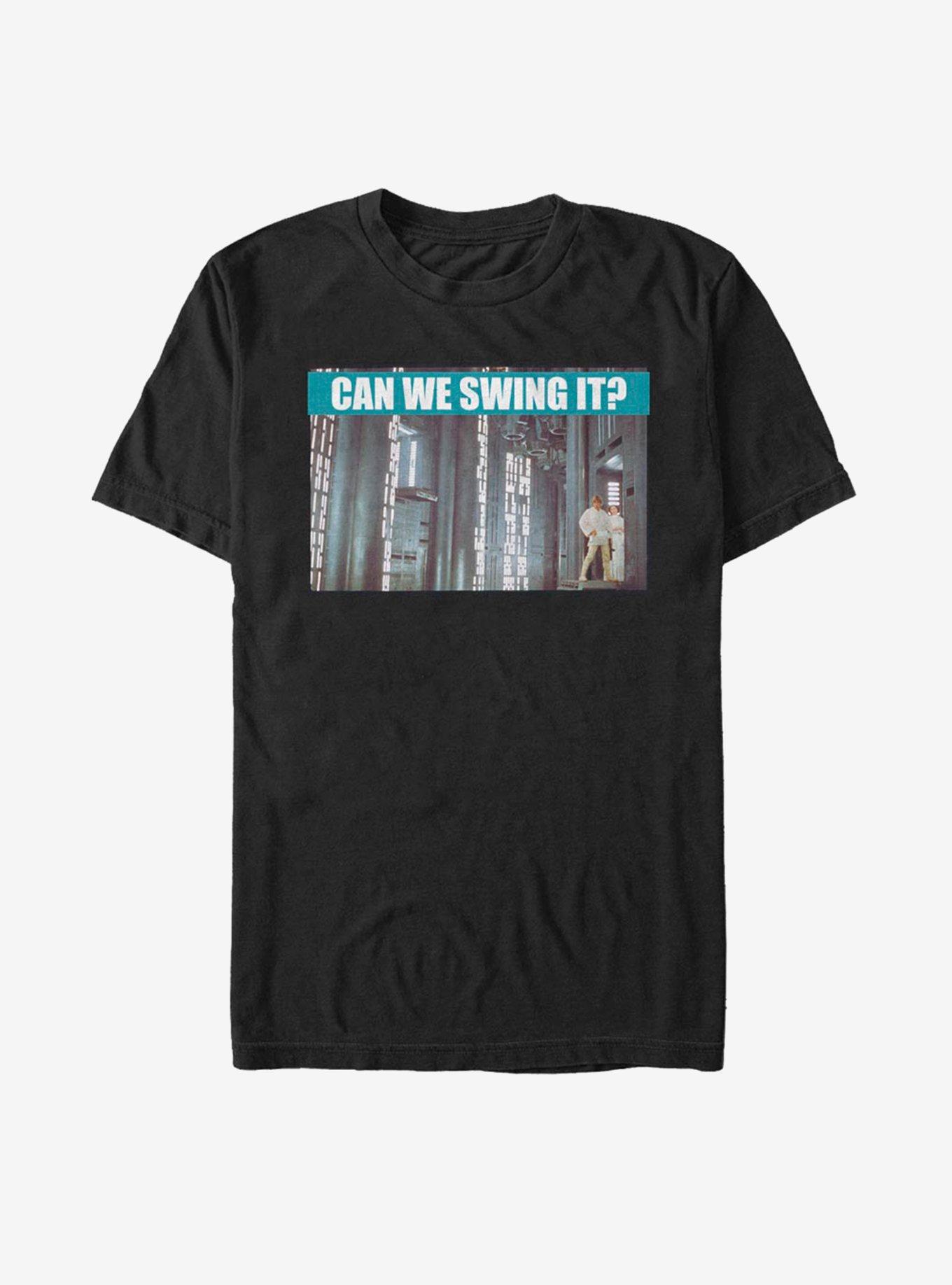 Star Wars Can We Swing It T-Shirt, BLACK, hi-res