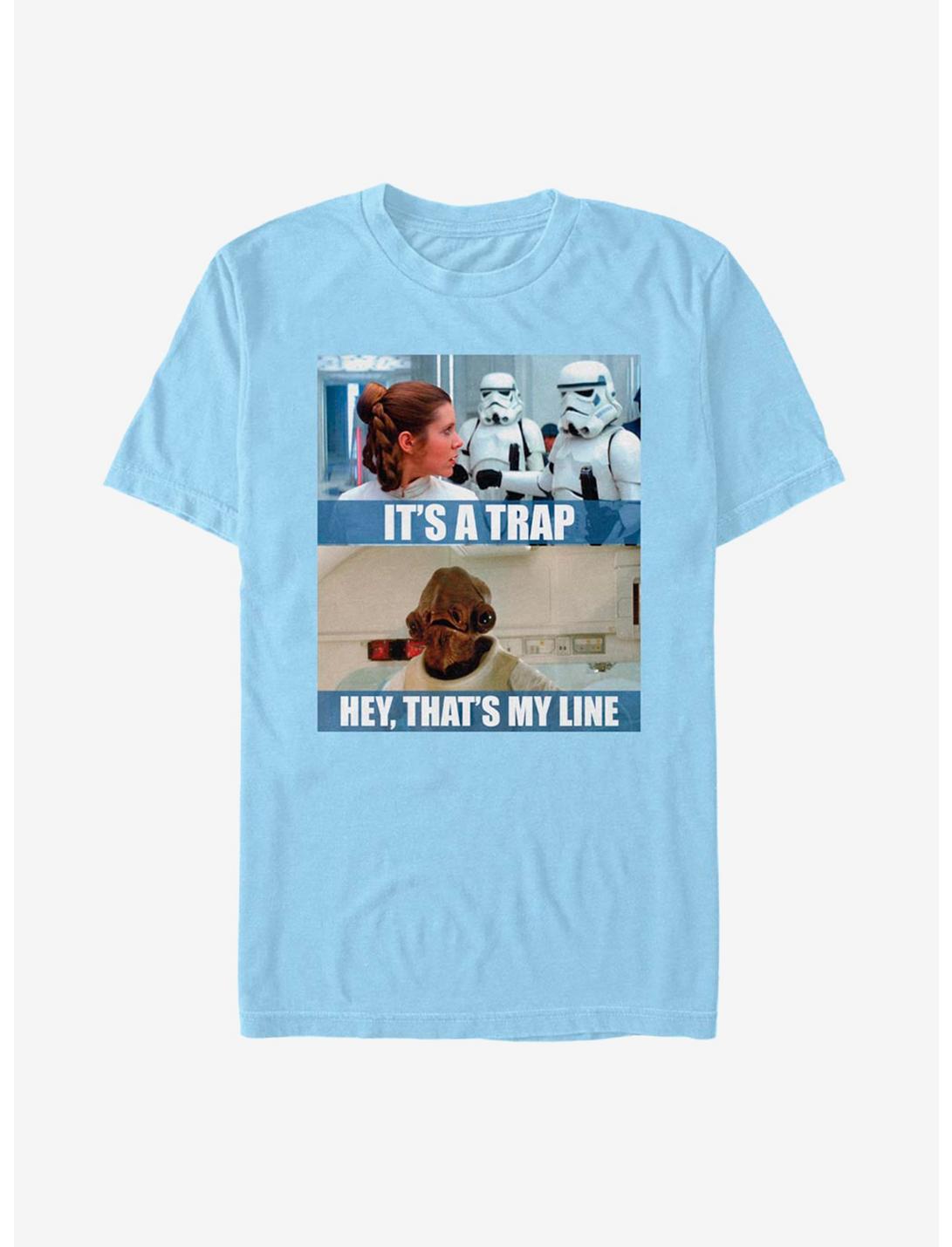 Star Wars It's A Trap T-Shirt, LT BLUE, hi-res
