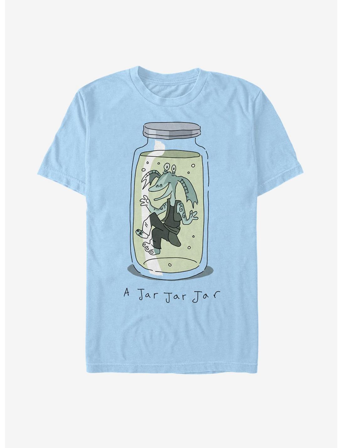 Star Wars Jar Jar Jar T-Shirt, LT BLUE, hi-res