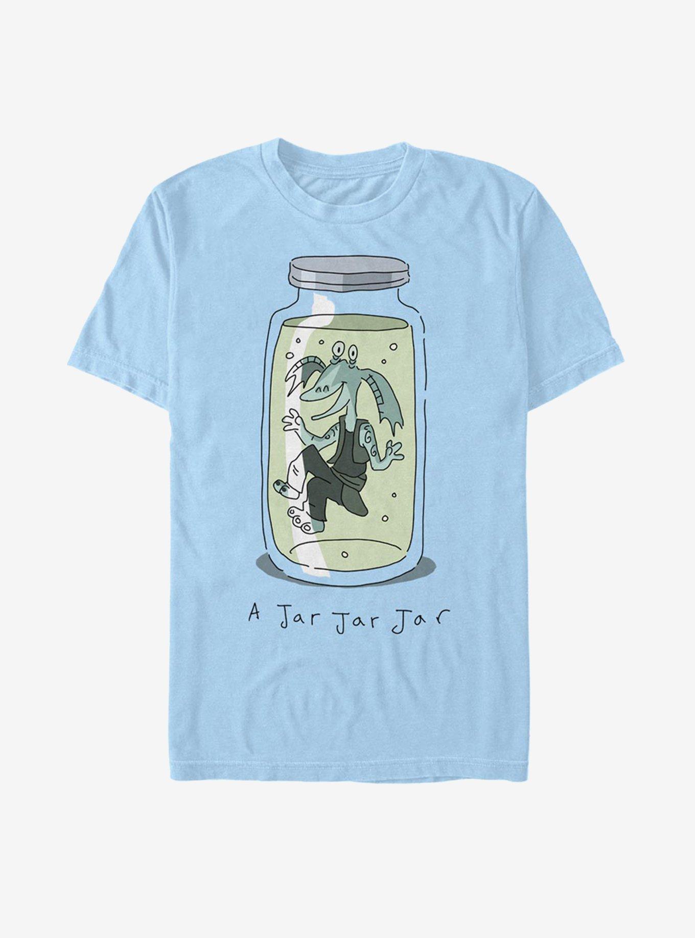 Star Wars Jar Jar Jar T-Shirt, LT BLUE, hi-res