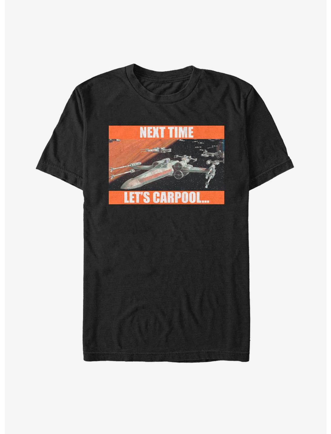 Star Wars Next Time Let's Carpool T-Shirt, BLACK, hi-res