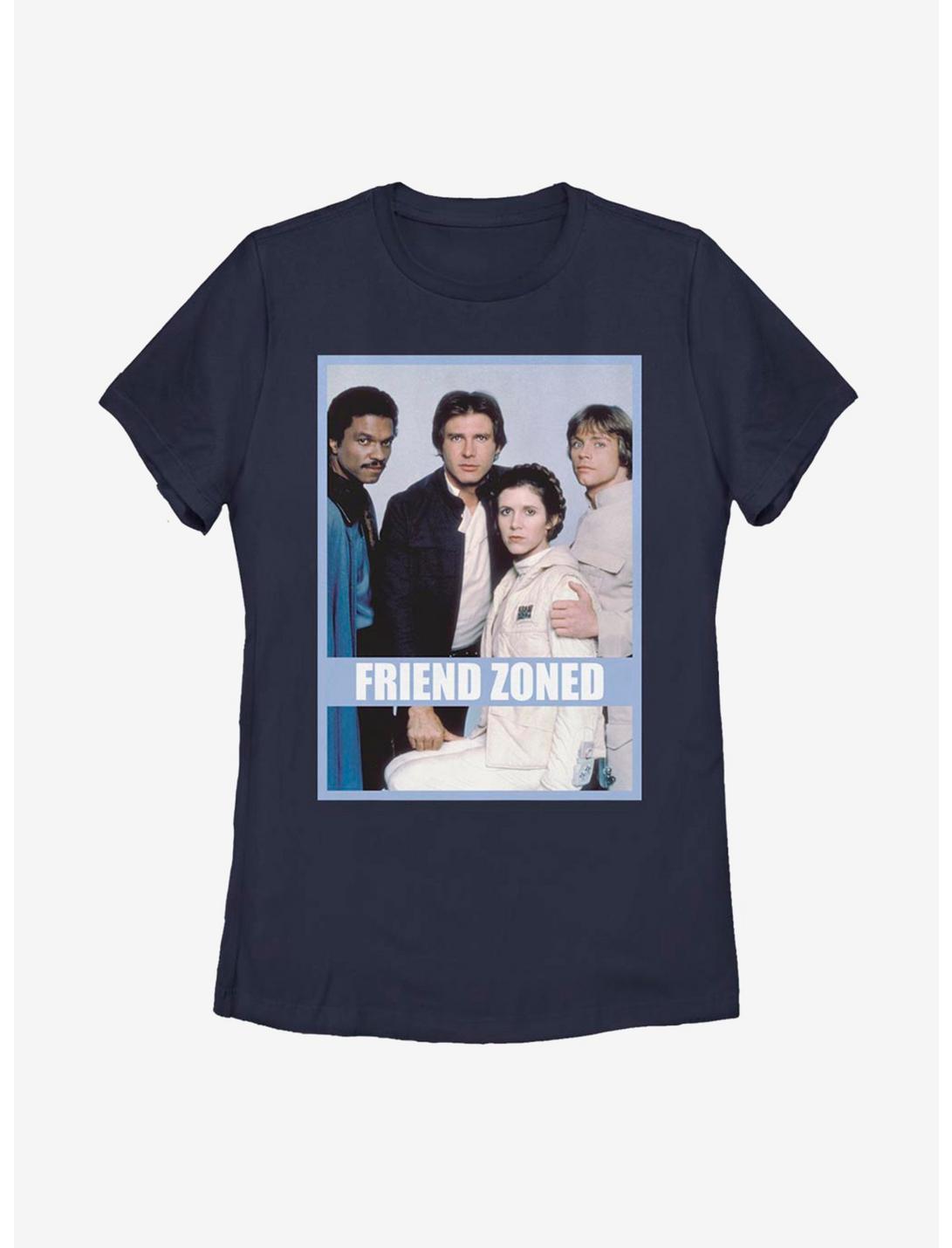 Star Wars Friend Zone Womens T-Shirt, NAVY, hi-res