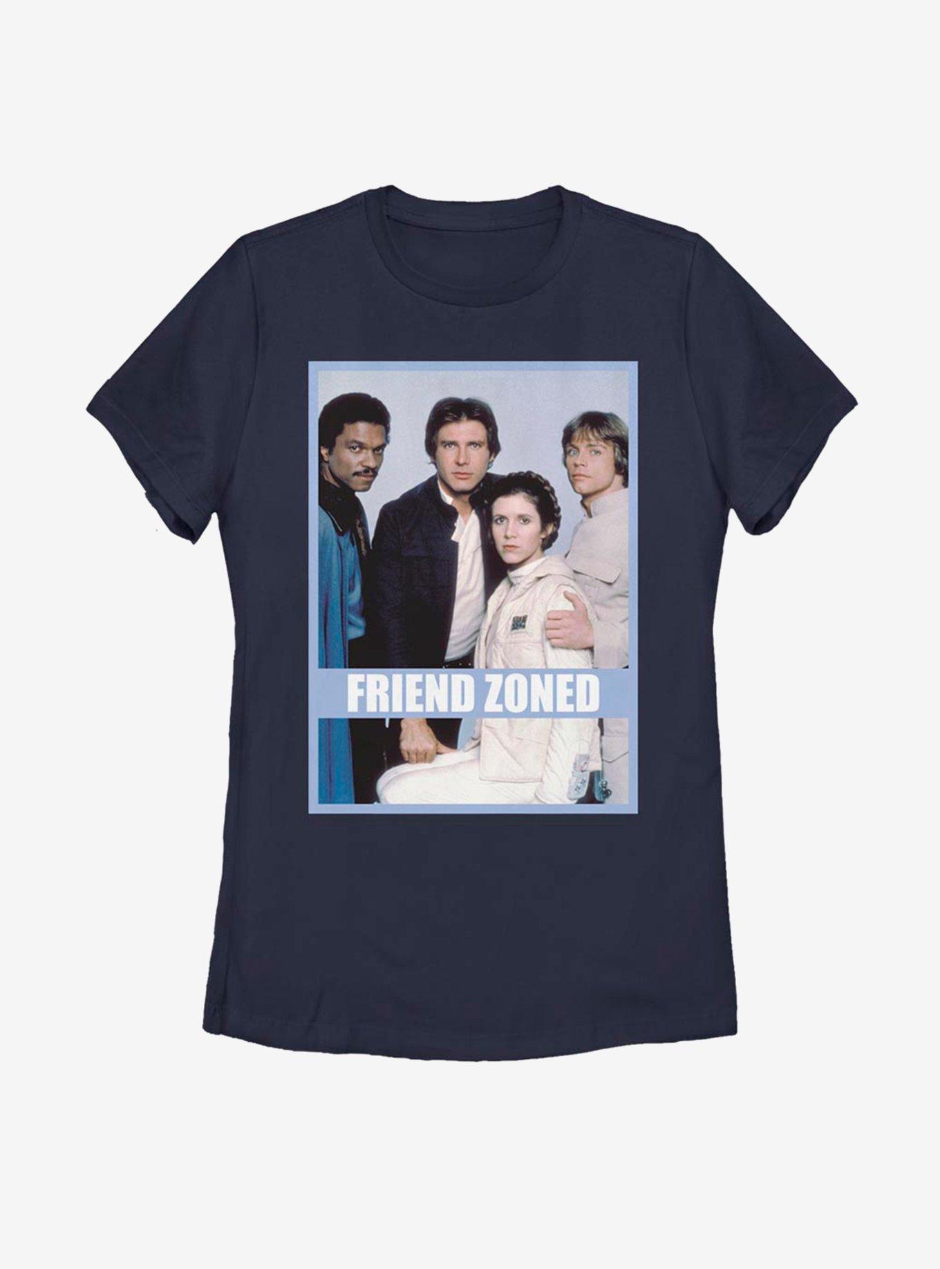 Star Wars Friend Zone Womens T-Shirt, NAVY, hi-res