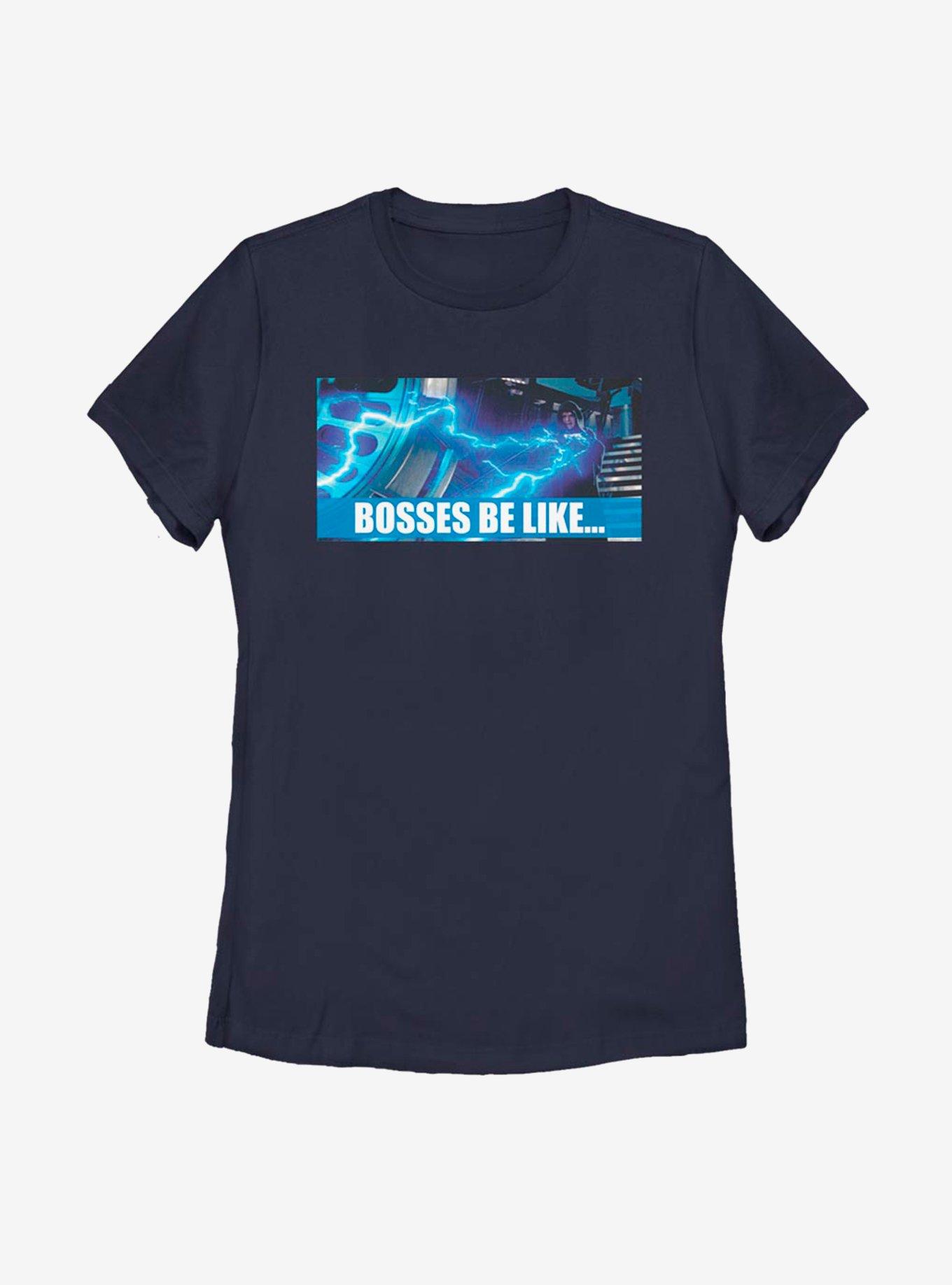 Star Wars Bosses Be Like Womens T-Shirt, NAVY, hi-res