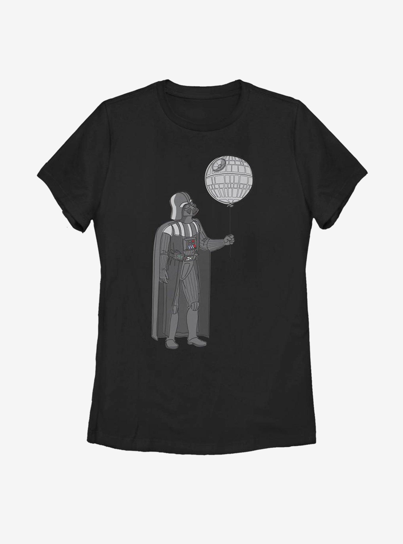 Star Wars Death Star Balloon Womens T-Shirt, , hi-res