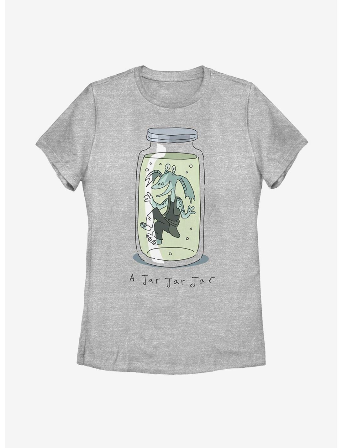 Star Wars Jar Jar Jar Womens T-Shirt, ATH HTR, hi-res