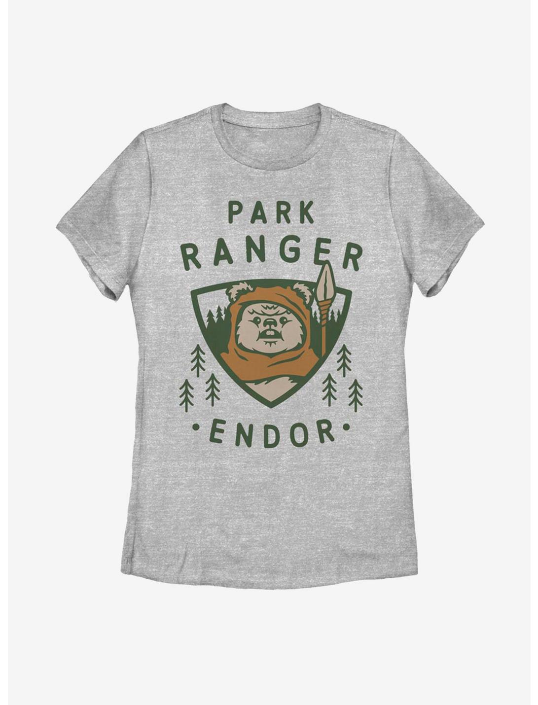 Star Wars Park Ranger Endor Womens T-Shirt, ATH HTR, hi-res