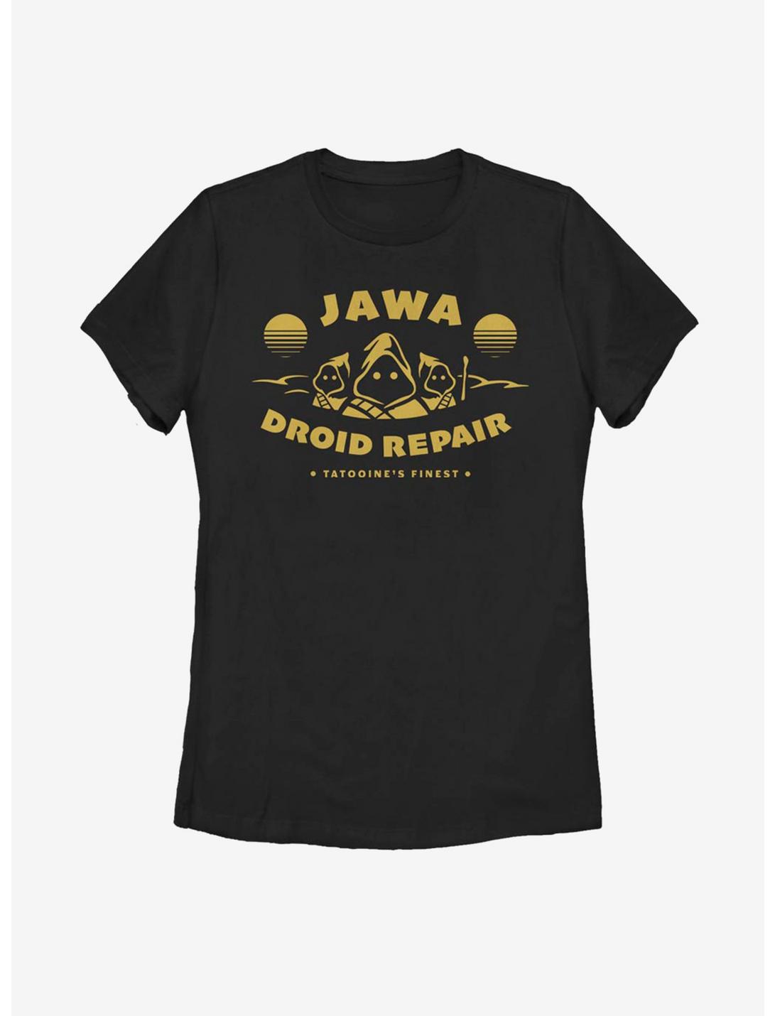 Star Wars Jawa Repair Womens T-Shirt, BLACK, hi-res
