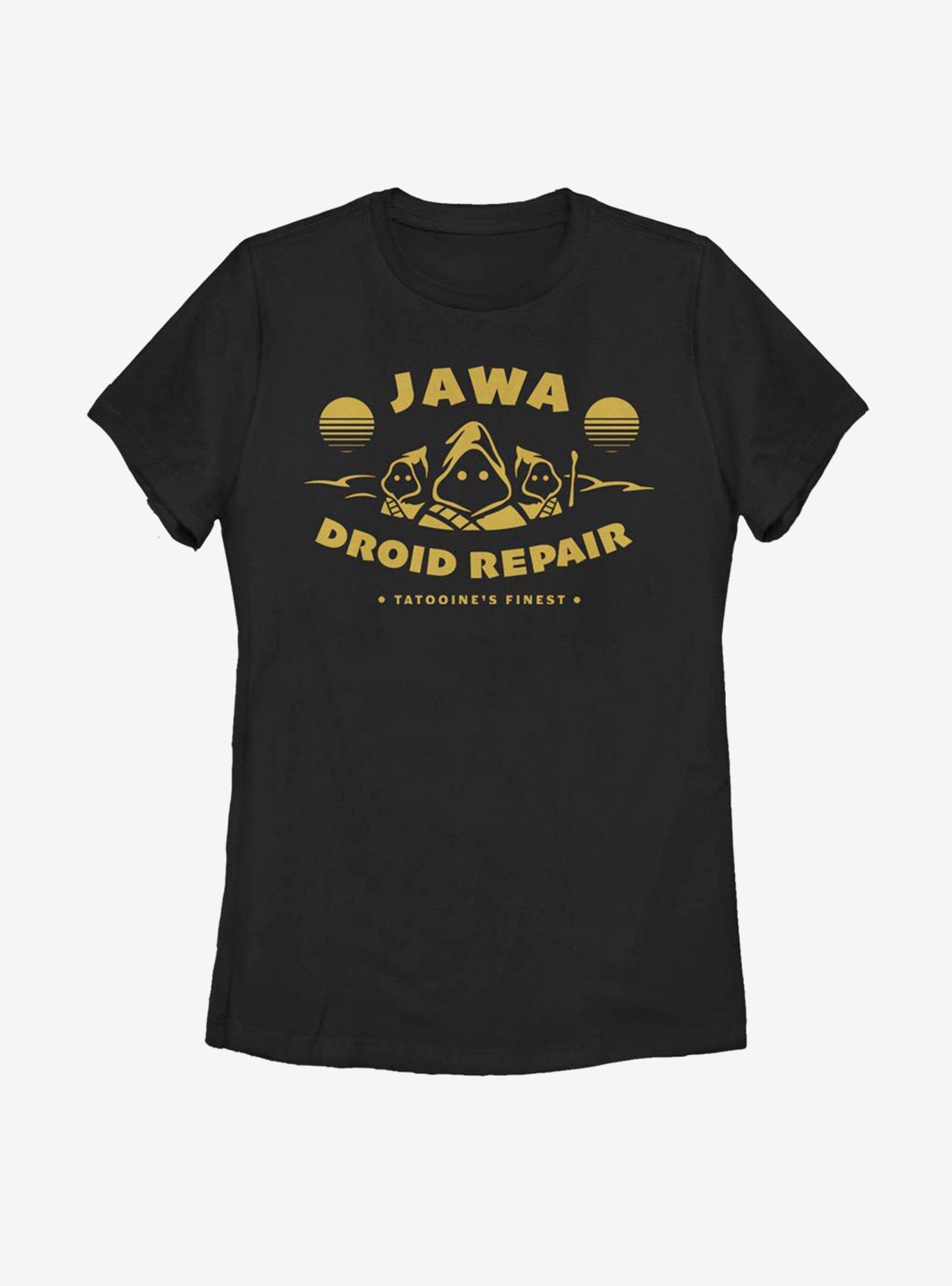 Star Wars Jawa Repair Womens T-Shirt, BLACK, hi-res