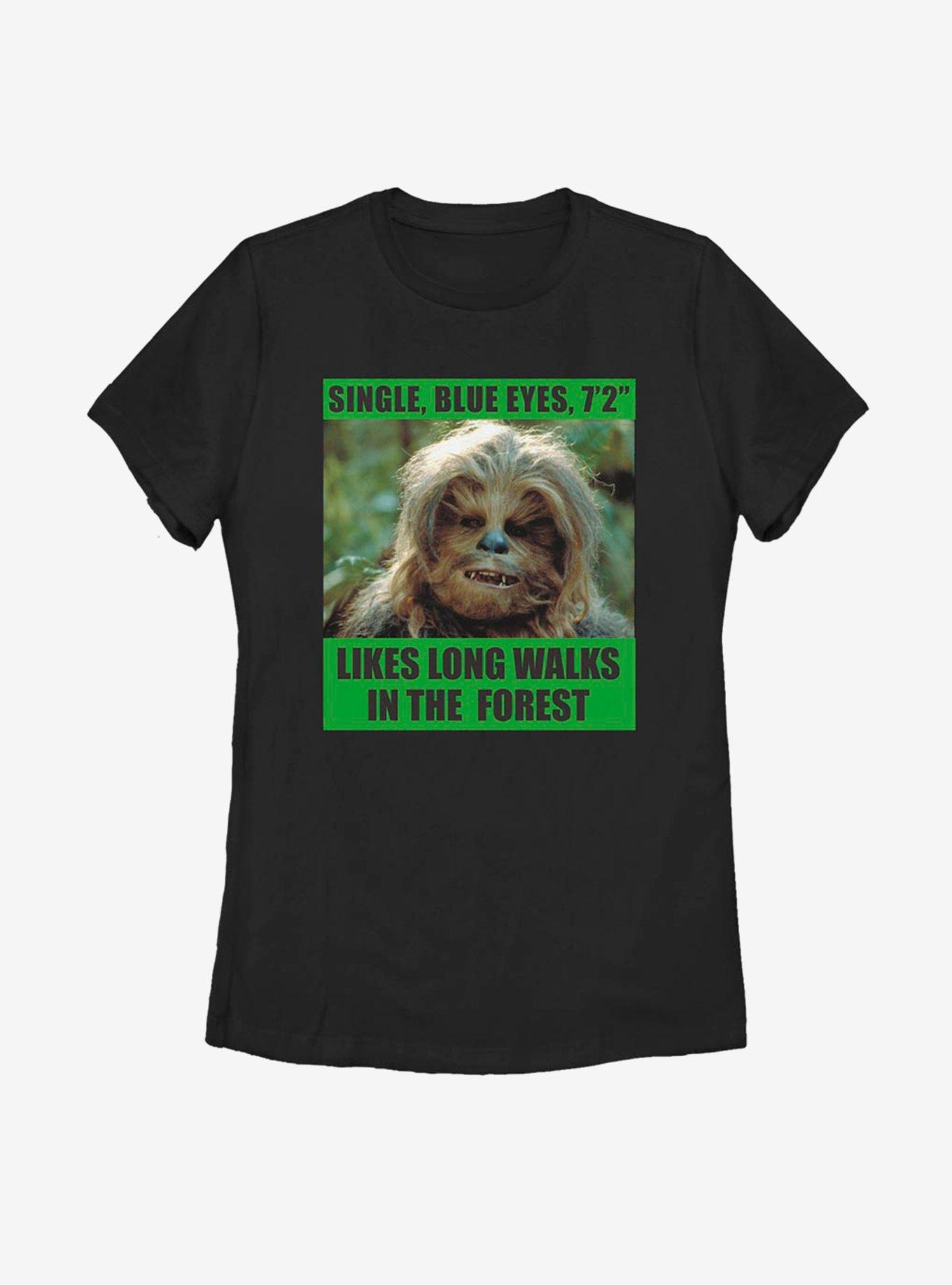 Star Wars Chewie Dating Profile Womens T-Shirt, , hi-res