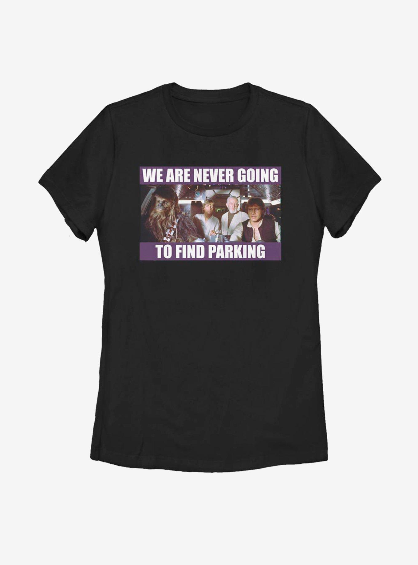 Star Wars Never Going To Find Parking Womens T-Shirt, , hi-res