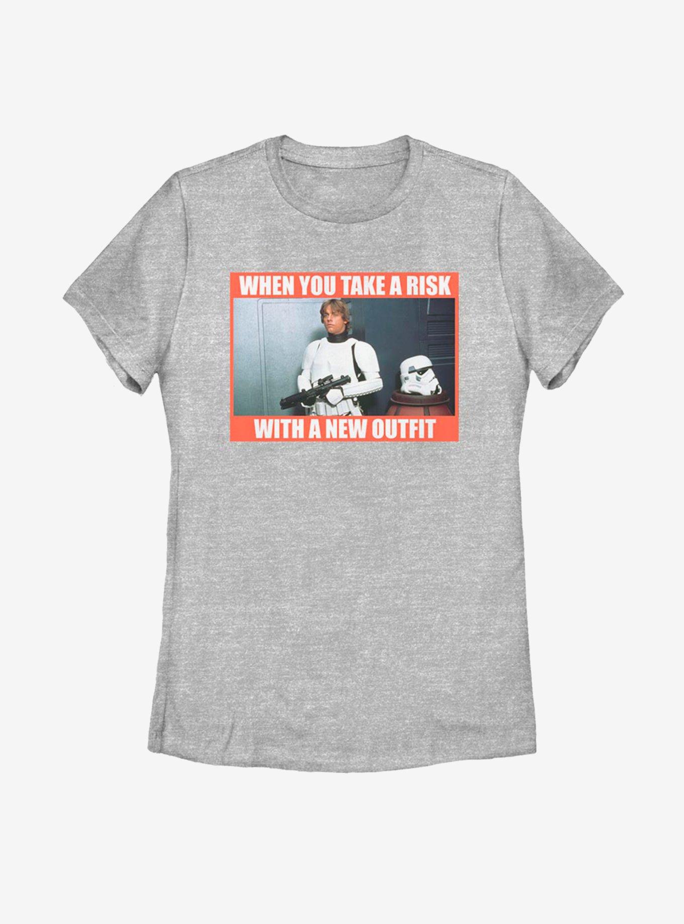 Star Wars Risky New Outfit Womens T-Shirt, ATH HTR, hi-res