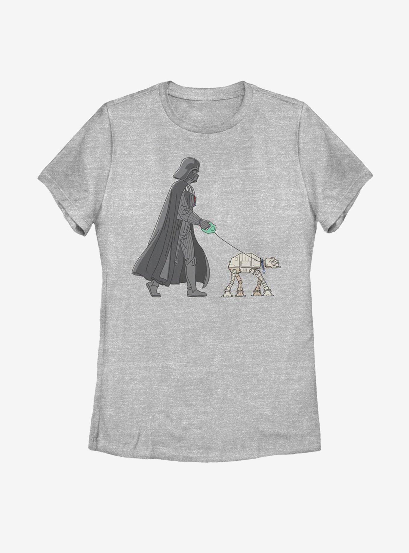 Star Wars Vader AT-AT Walker Womens T-Shirt, ATH HTR, hi-res