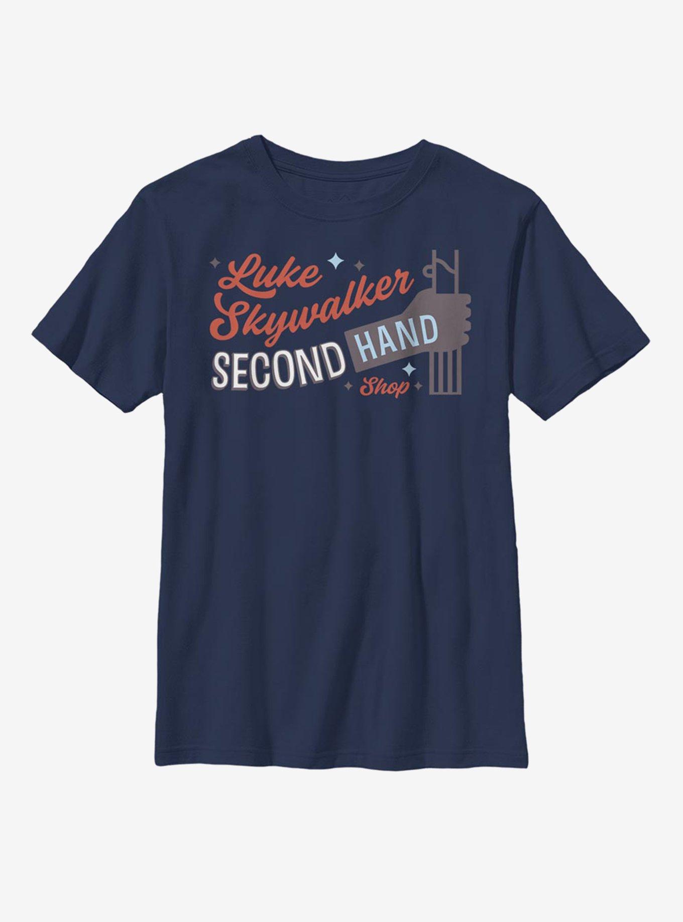 Star Wars Skywalker Second Hand Youth T-Shirt, NAVY, hi-res