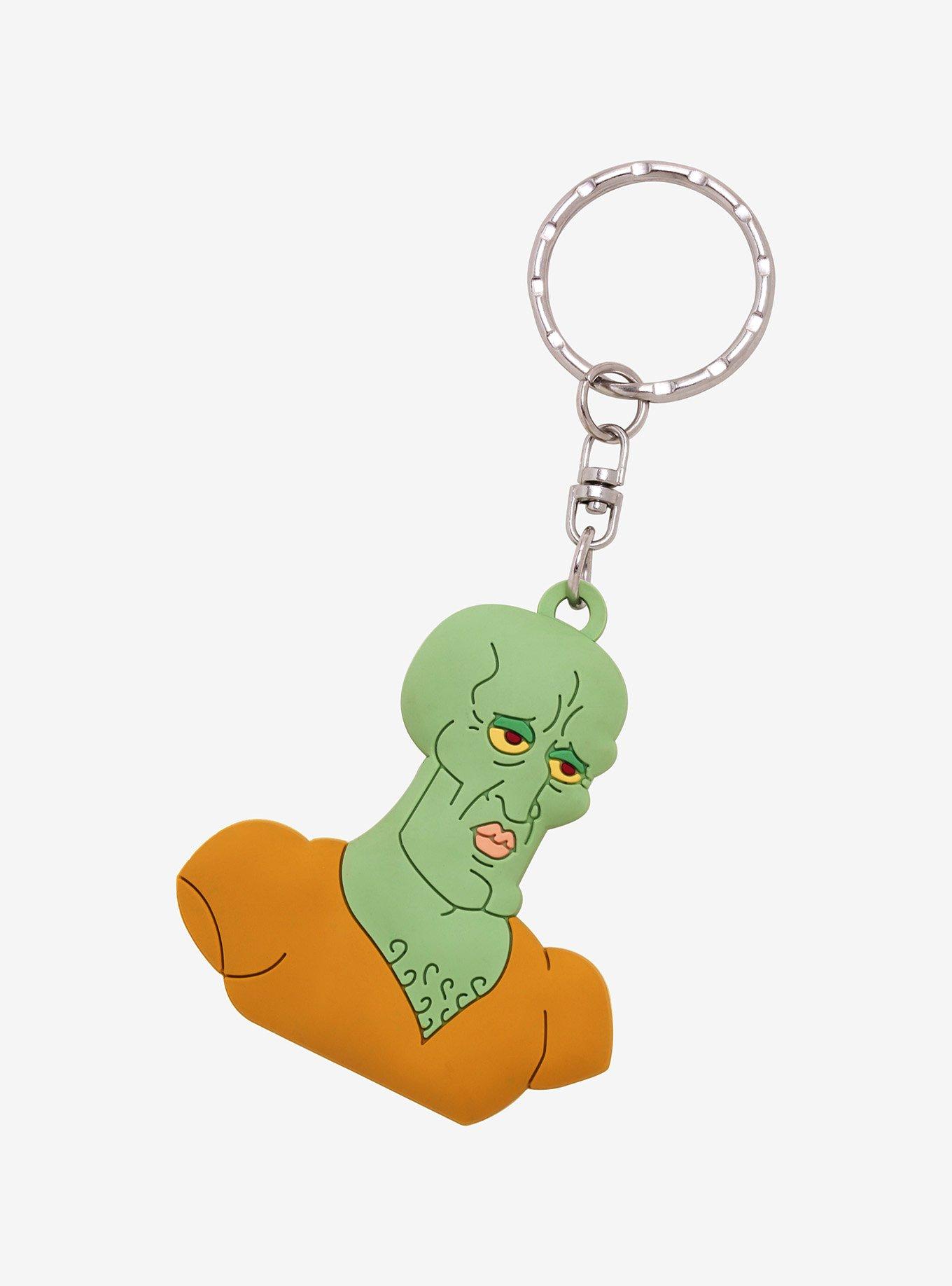 SpongeBob SquarePants Handsome Squidward Key Chain, , hi-res