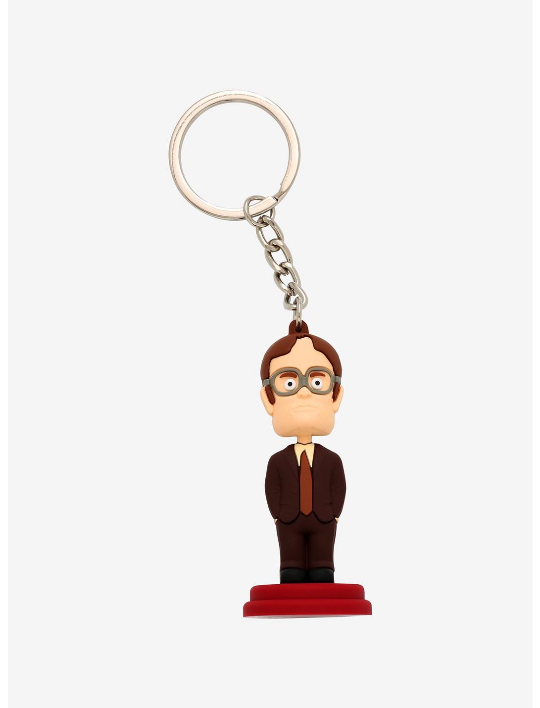 The Office Dwight Bobble-Head Figural Key Chain, , hi-res
