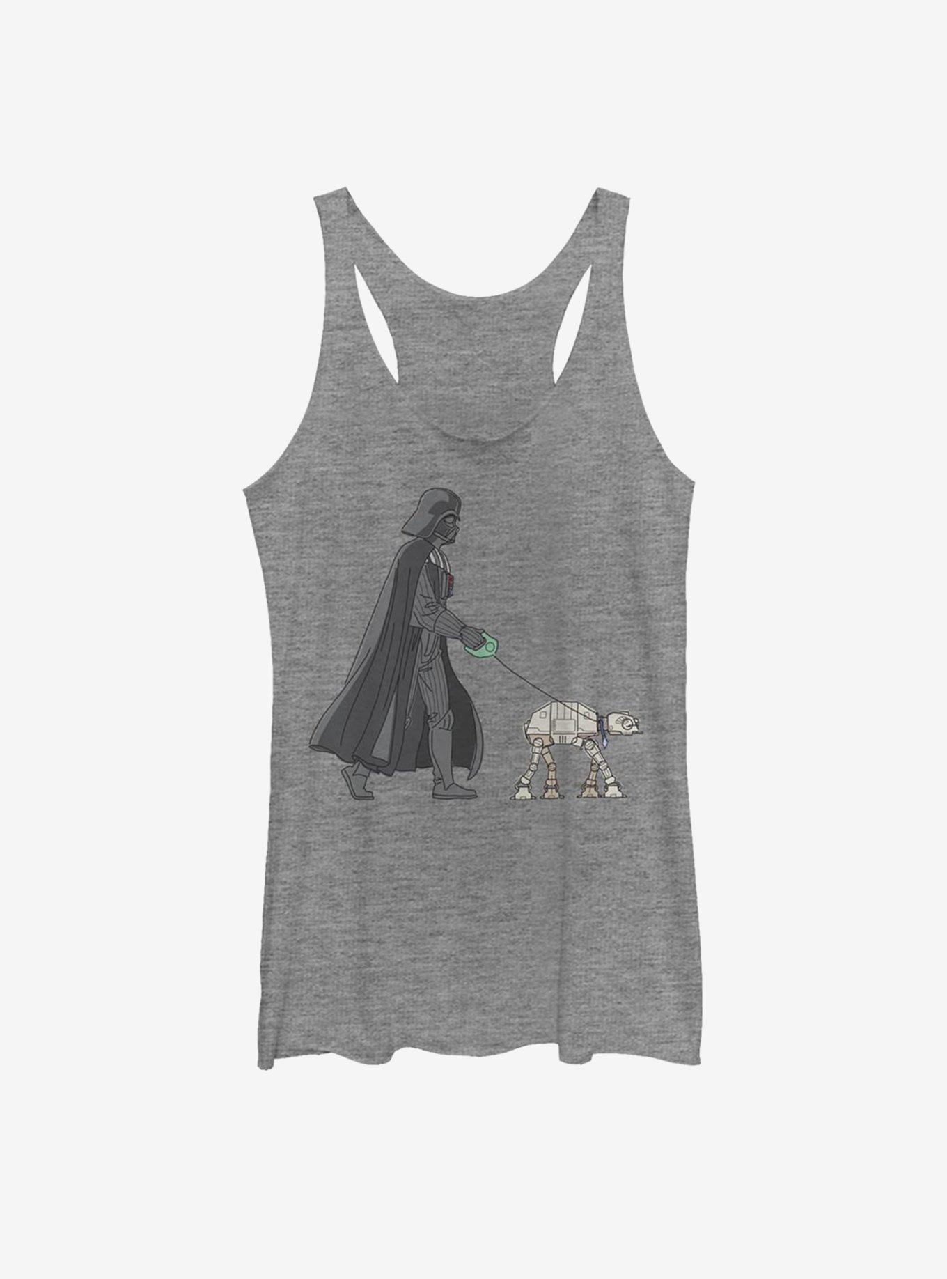 Star Wars Vader AT-AT Walker Womens Tank Top, GRAY HTR, hi-res