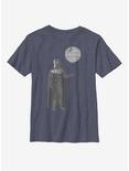 Star Wars Death Star Balloon Youth T-Shirt, NAVY HTR, hi-res
