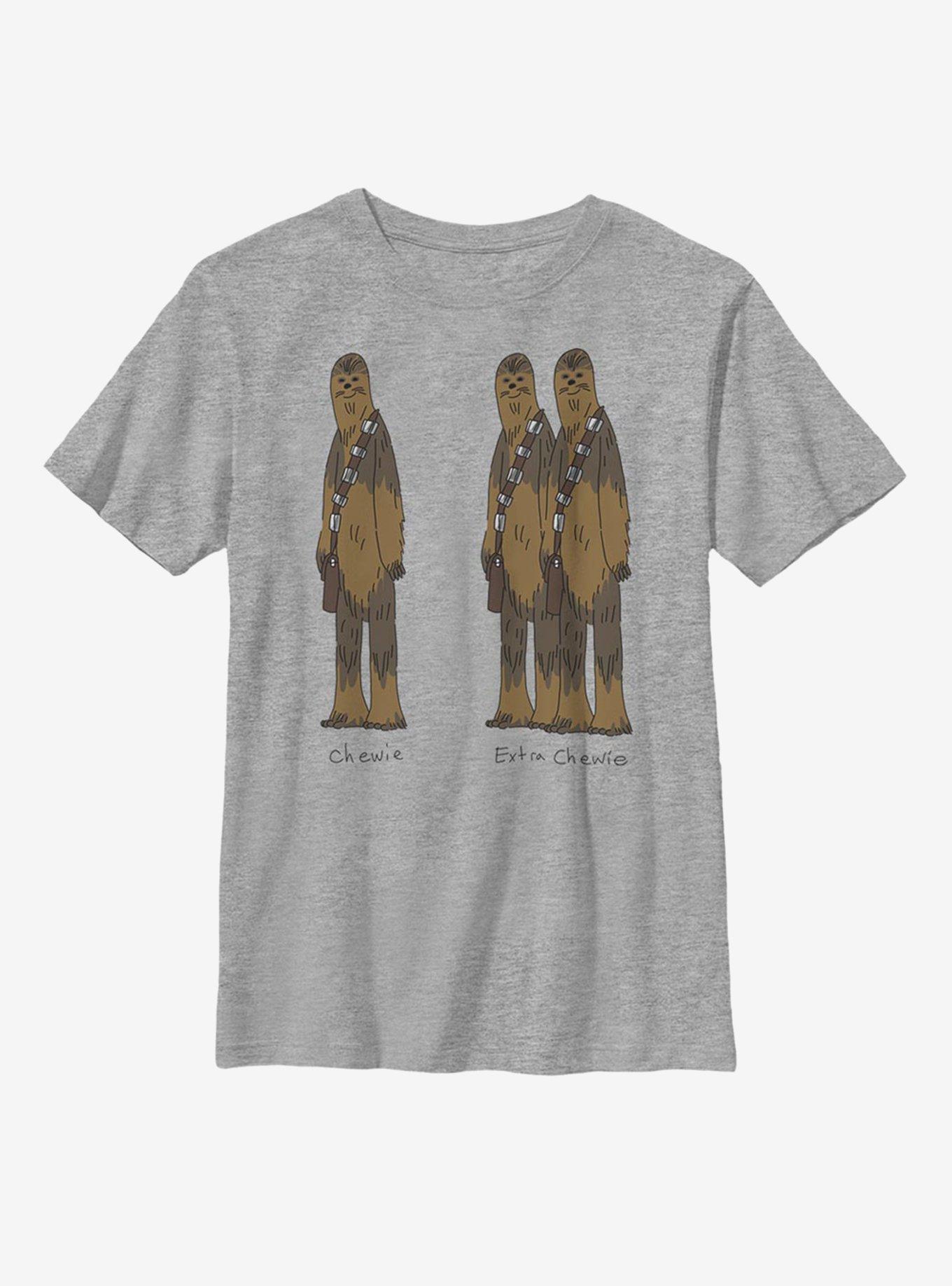 Star Wars Extra Chewie Youth T-Shirt, ATH HTR, hi-res