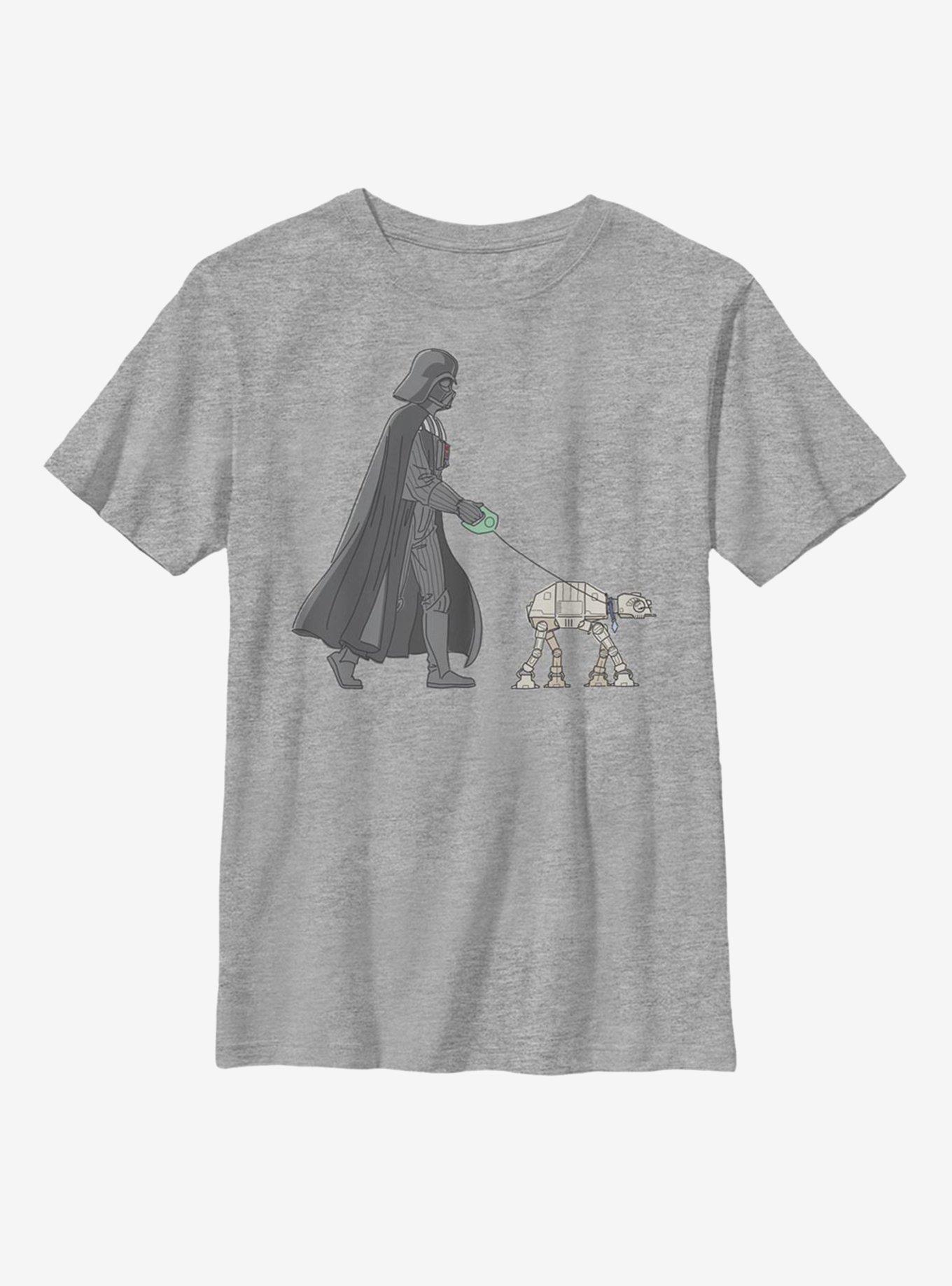 Star Wars Vader AT-AT Walker Youth T-Shirt, ATH HTR, hi-res