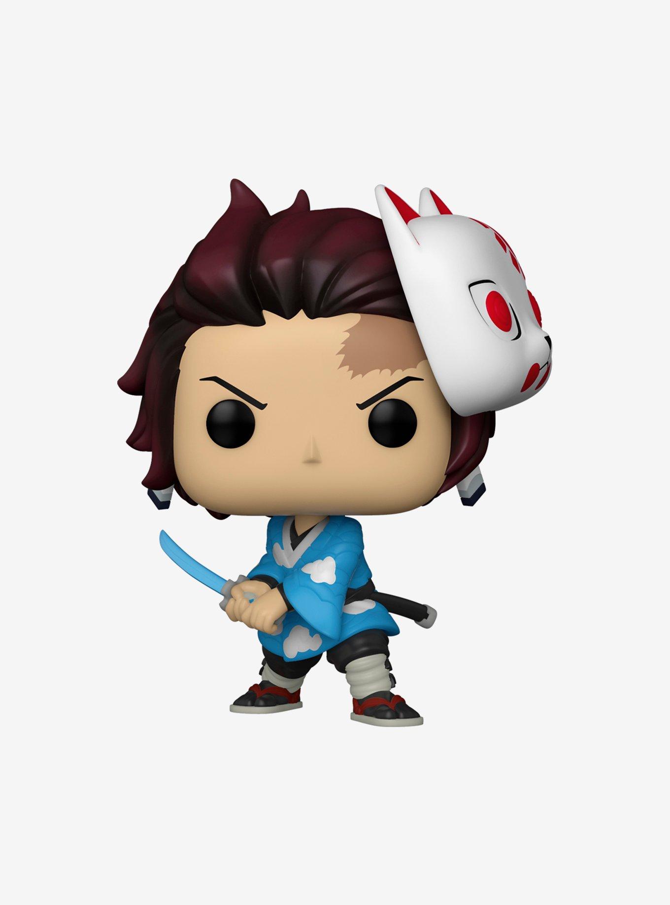 Funko Demon Slayer: Kimetsu No Yaiba Pop! Animation Tanjiro With Mask Vinyl Figure Hot Topic Exclusive, , hi-res