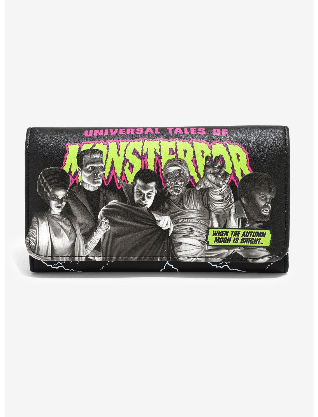 Universal Monsters Flap Wallet, , hi-res