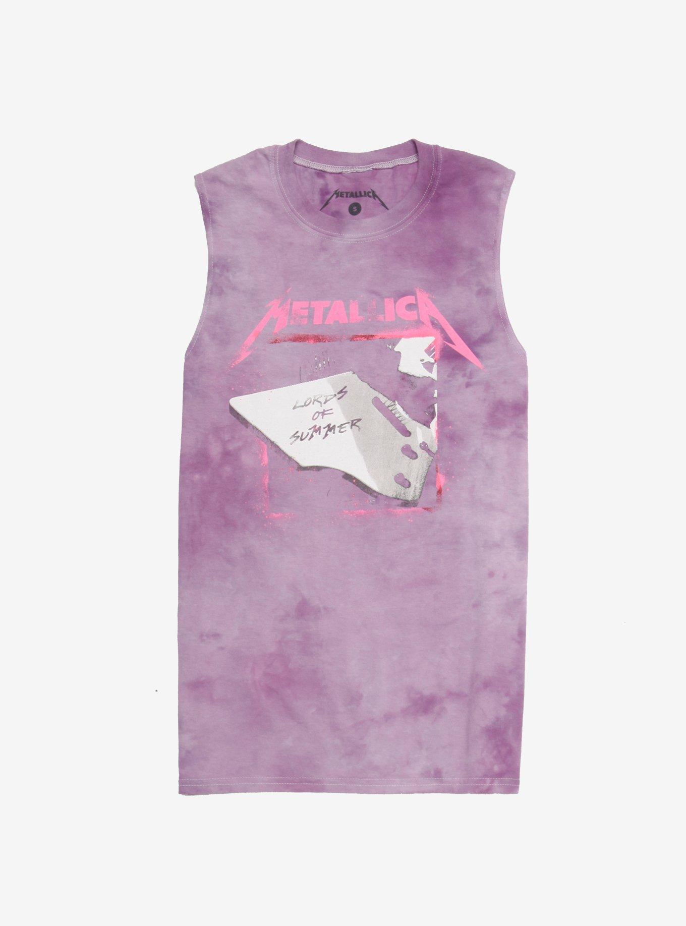 Metallica Lords Of Summer Oil Wash Girls T-Shirt, PINK, hi-res