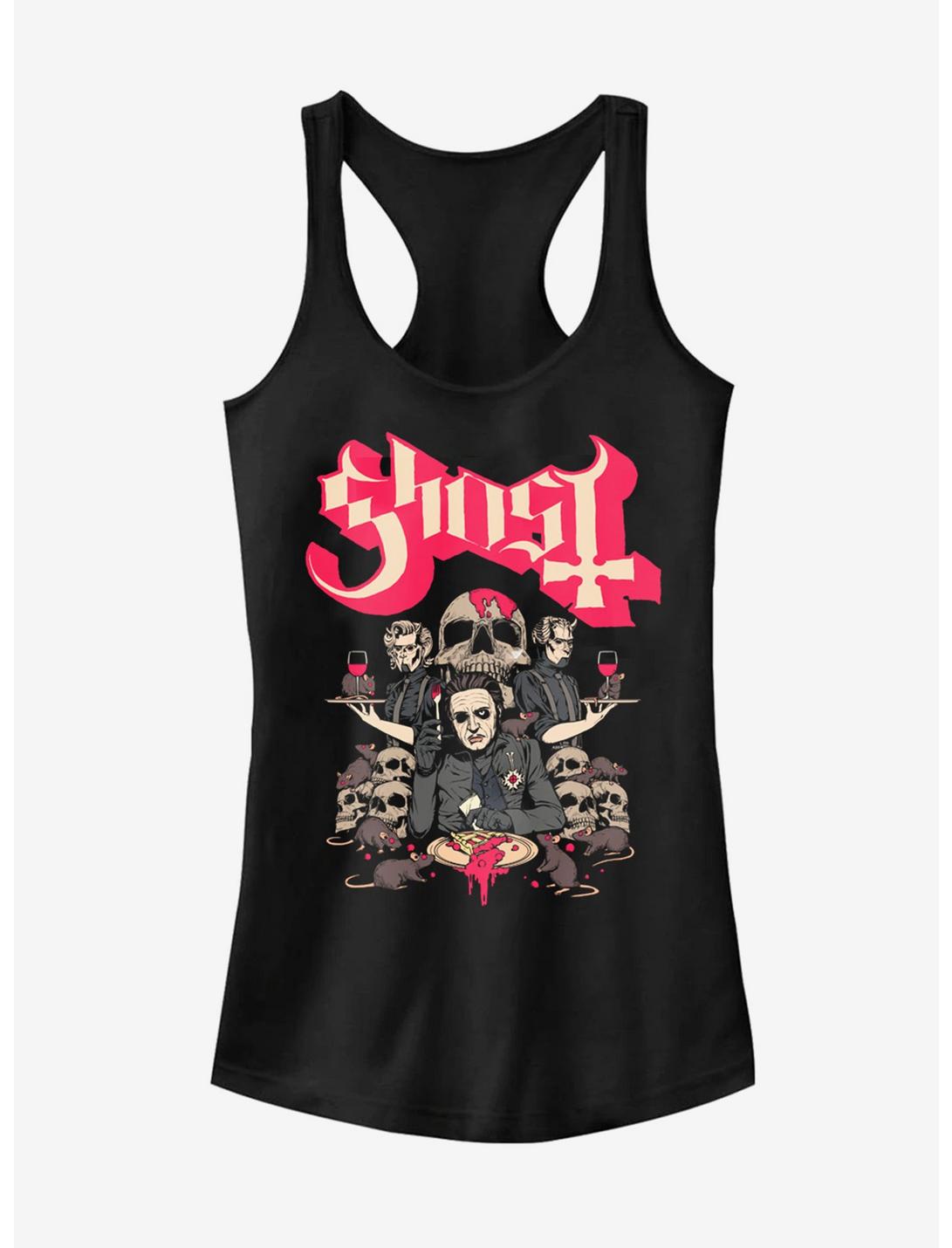 Ghost Amuse Bouche Girls Tank Top Hot Topic Exclusive, BLACK, hi-res