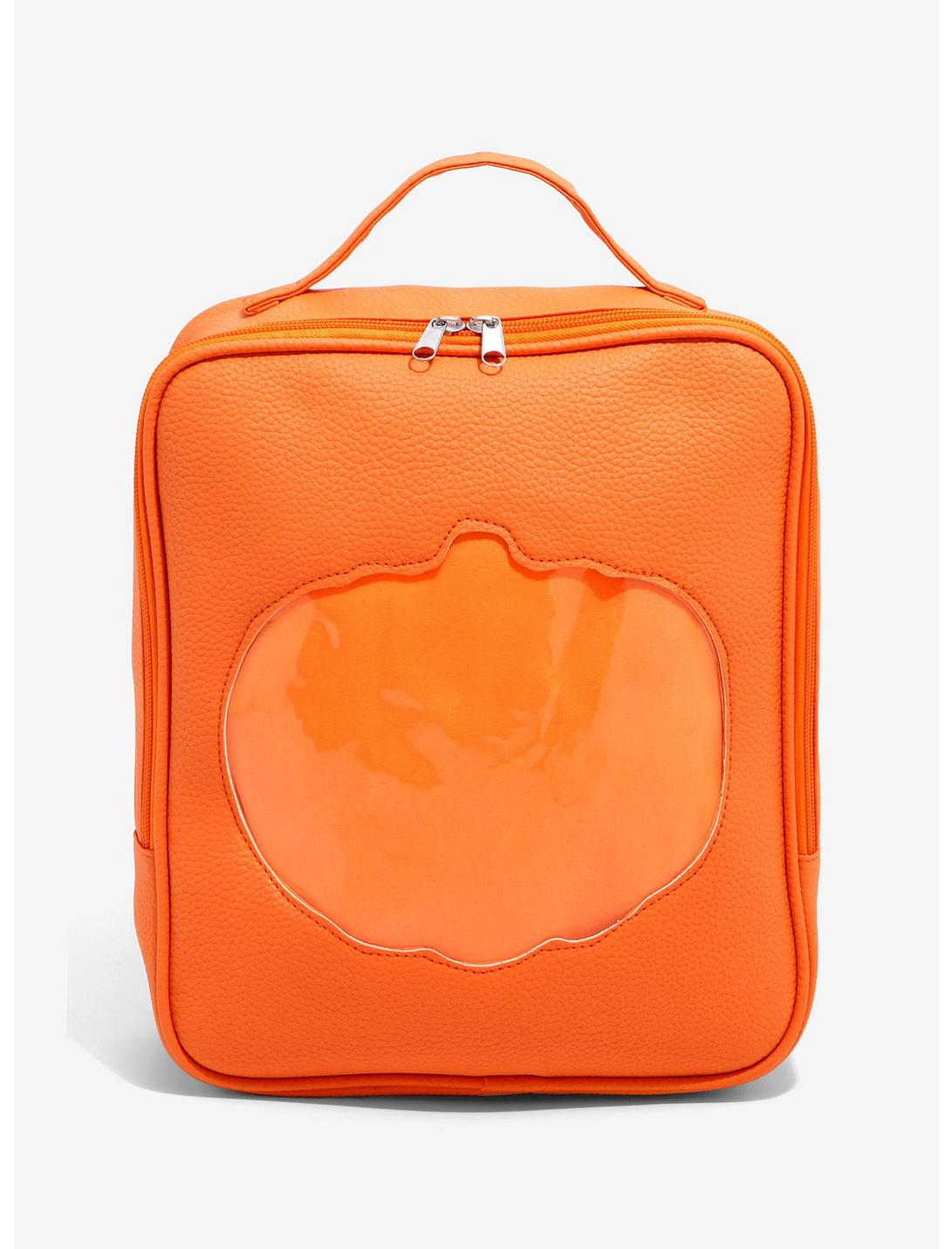 Pumpkin Cutout Pin Collector Mini Backpack, , hi-res