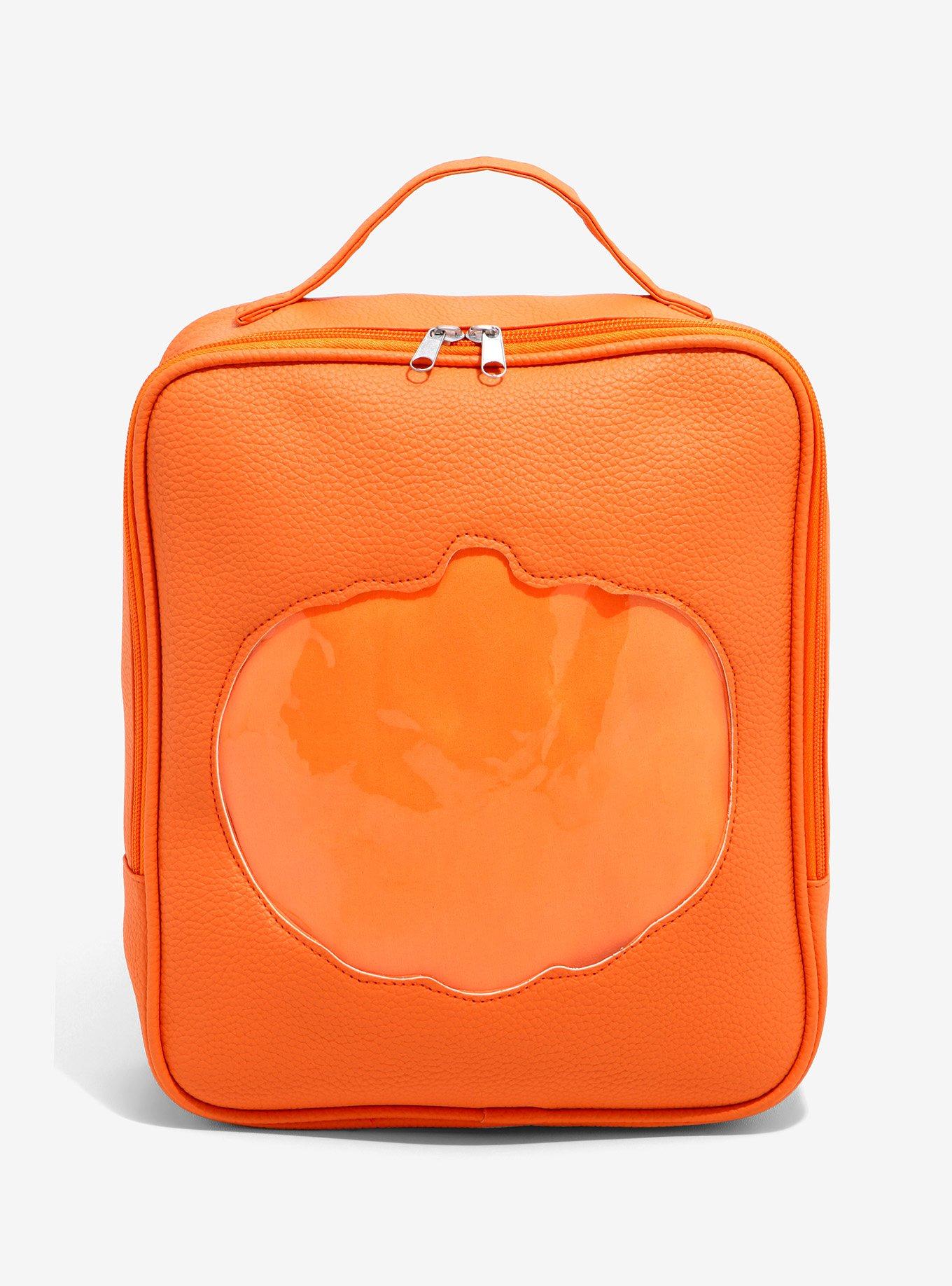 Pumpkin Cutout Pin Collector Mini Backpack, , hi-res