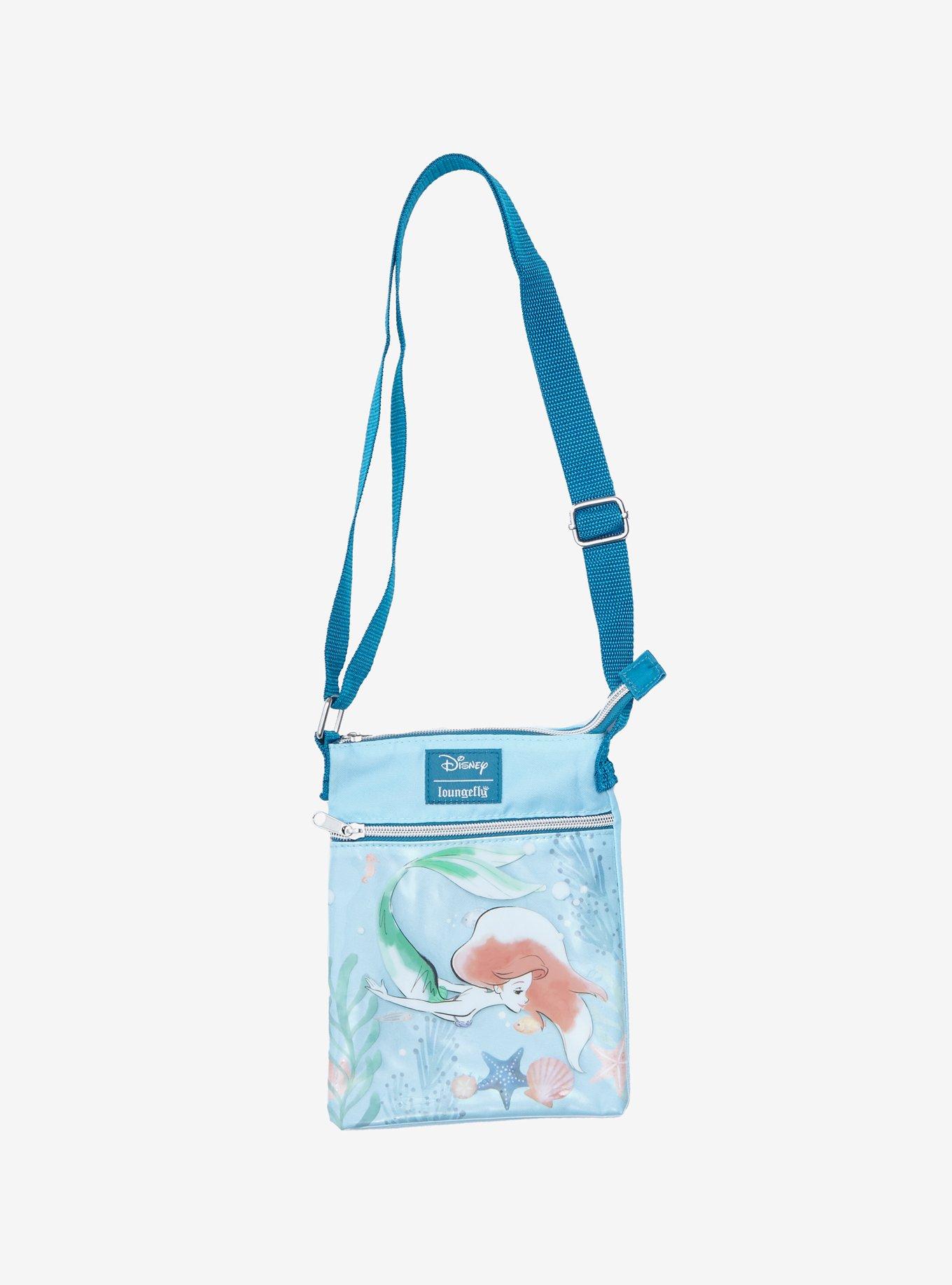 Loungefly Disney The Little Mermaid Ariel Collector Passport Crossbody Bag, , hi-res