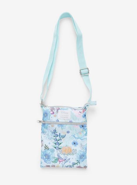 Loungefly Disney Cinderella Floral Passport Crossbody Bag | Hot Topic