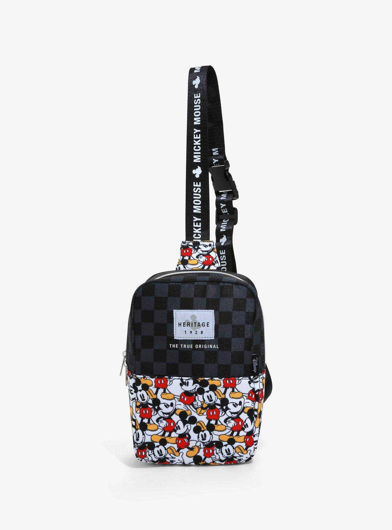 Mickey Mouse sling bag with flap