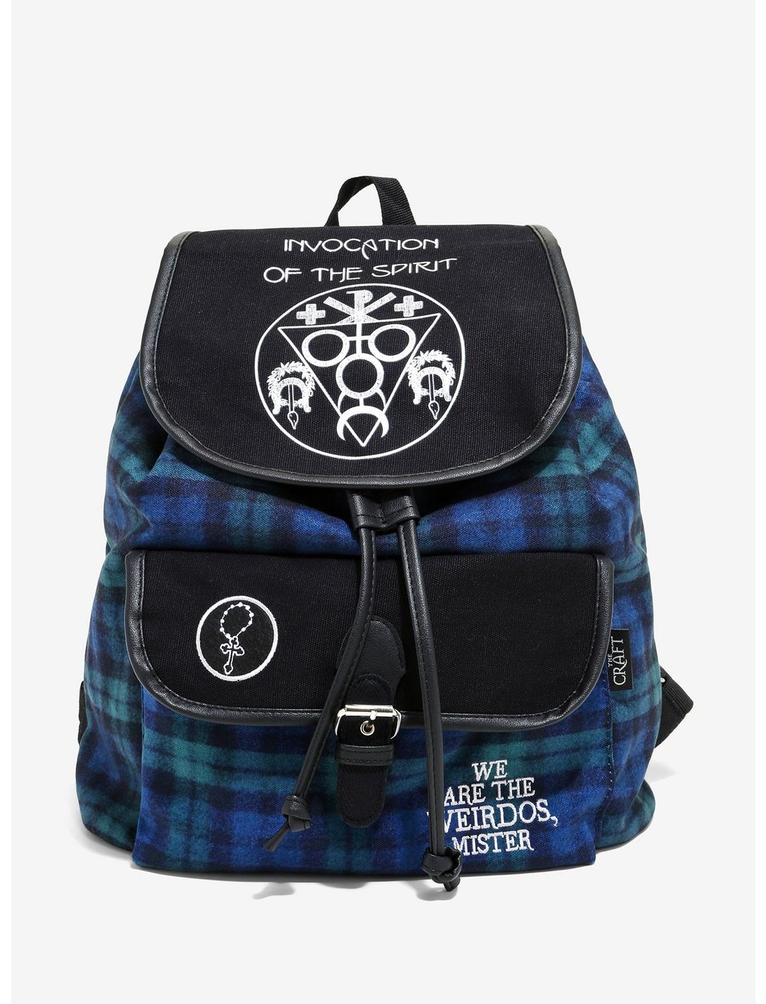 The Craft Plaid Mini Slouch Backpack, , hi-res